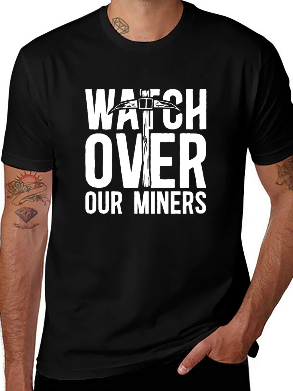 Watch Over Our Miners Graphic Tee