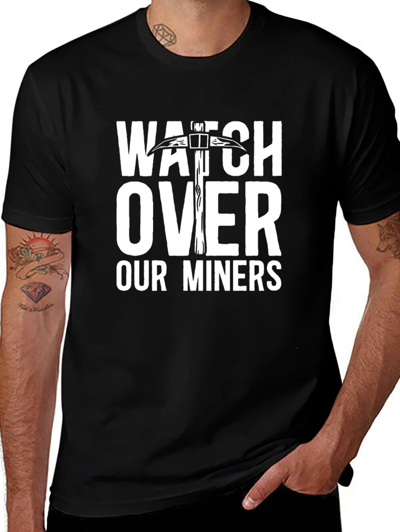 Watch Over Our Miners Graphic Tee