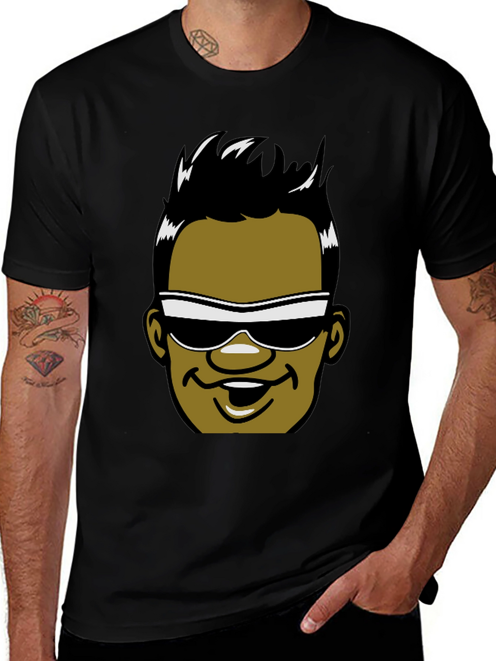 Cool Cartoon Graphic T-Shirt