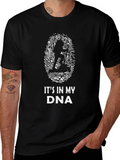 Its In My DNA T-Shirt - Funny Silhouette Tee