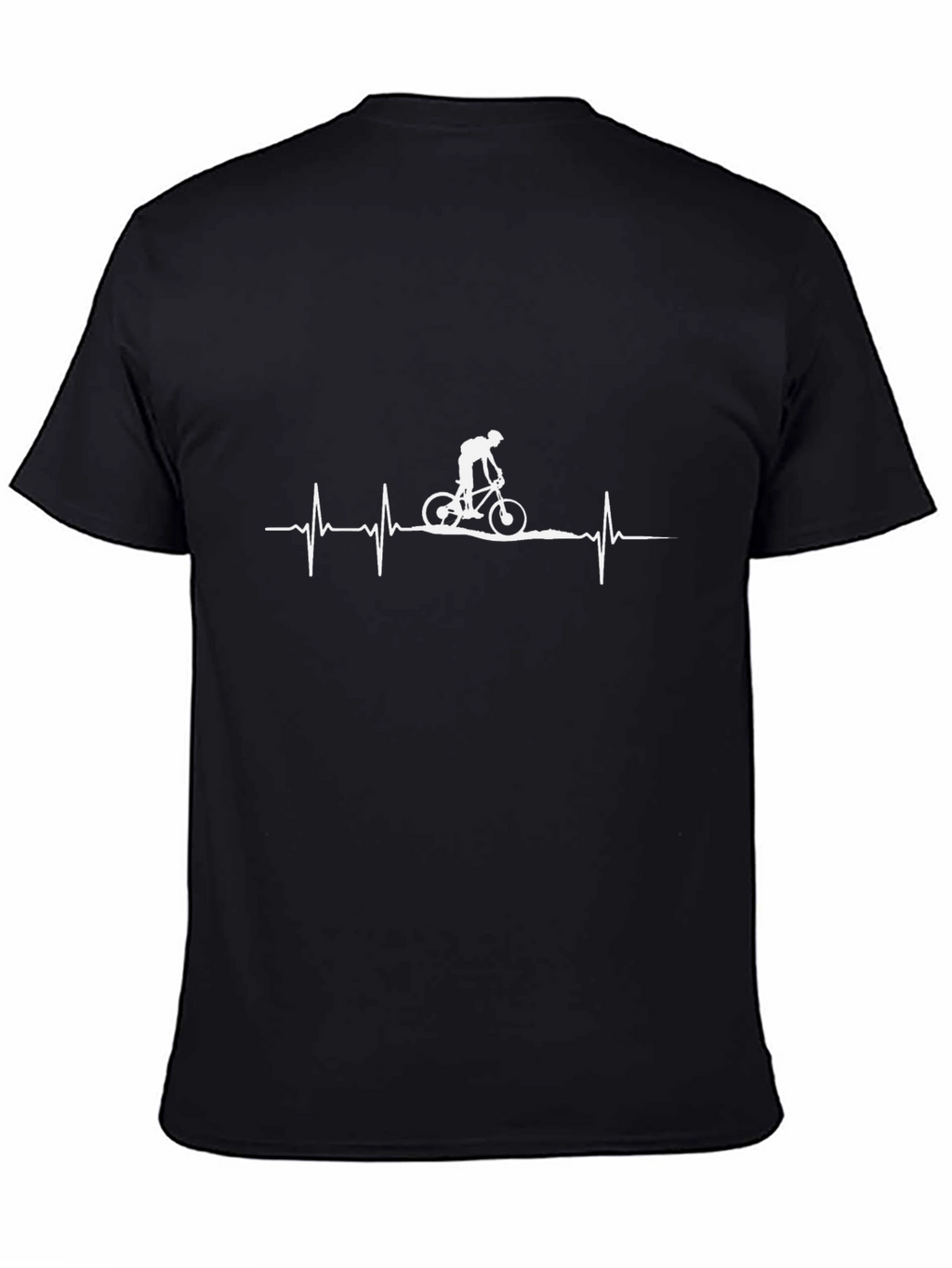 Cycling Heartbeat T-Shirt - Ride Your Passion!