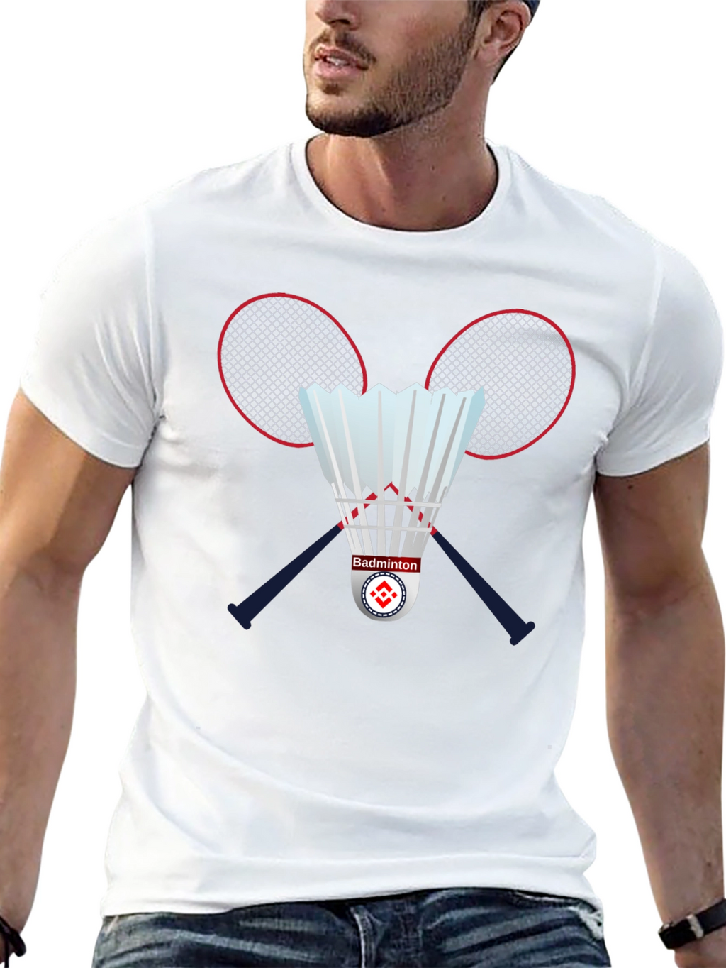 Badminton Graphic T-Shirt: Play in Style!