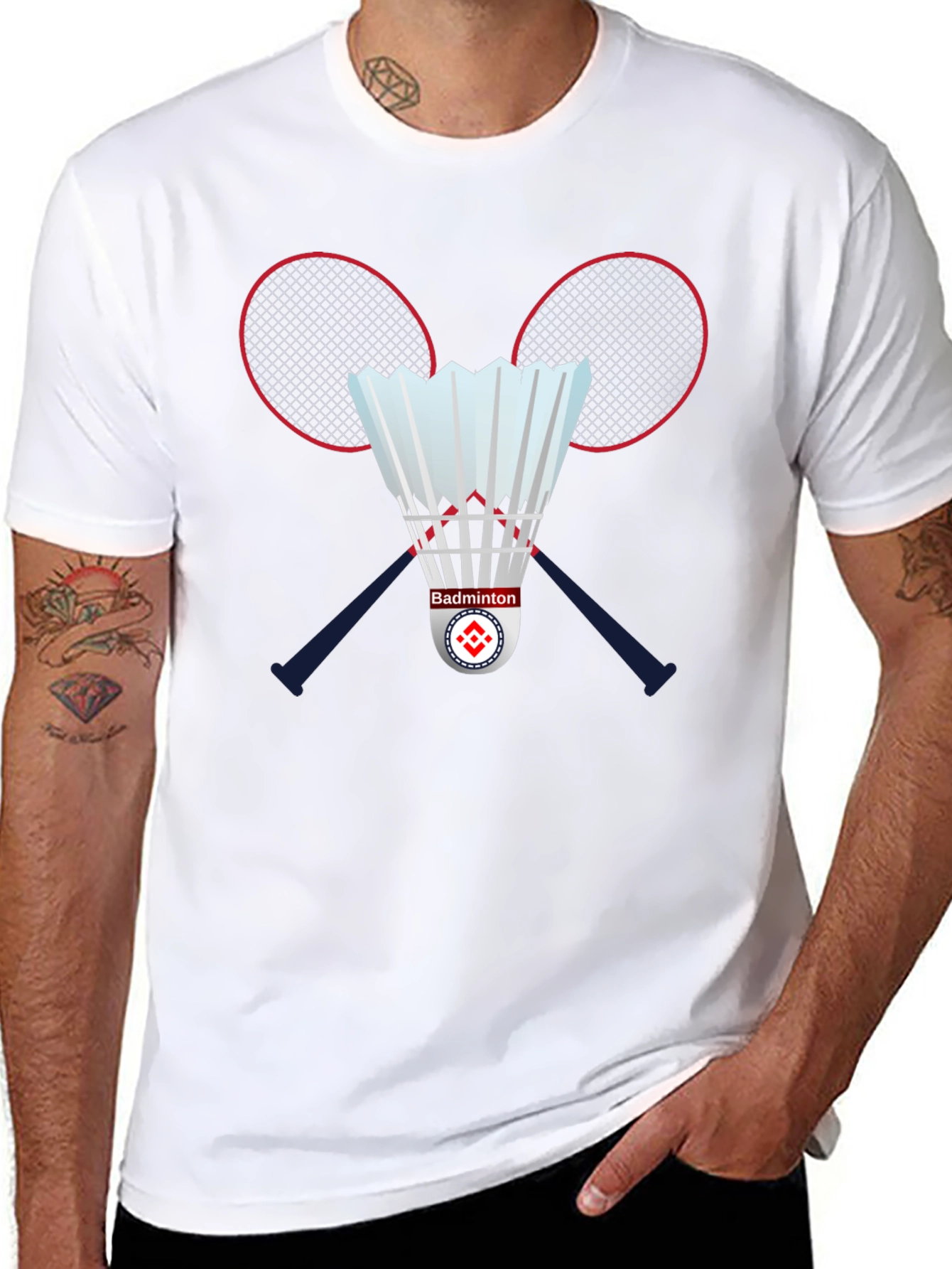 Badminton Graphic T-Shirt: Play in Style!