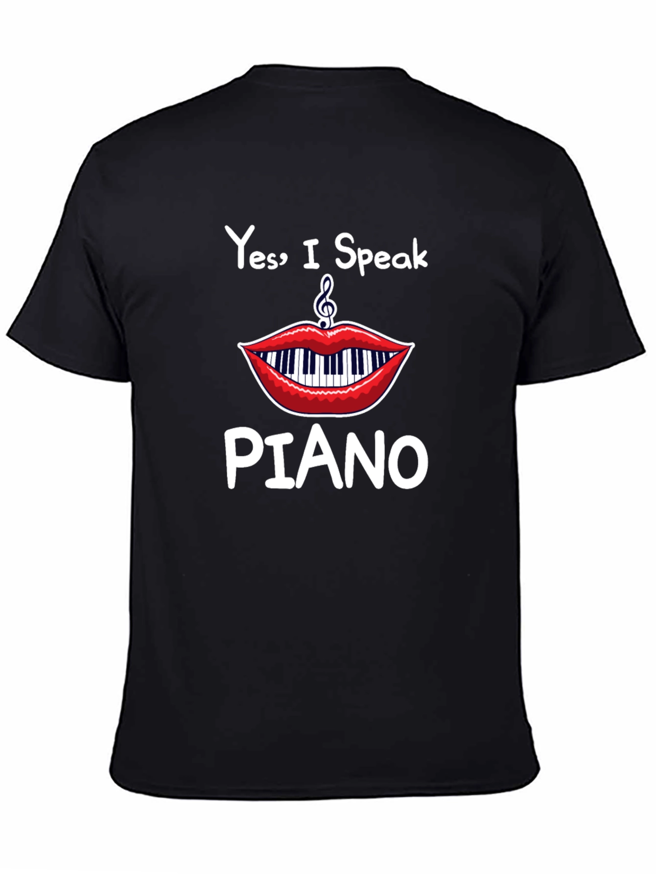 Yes I Speak Piano T-Shirt - Musician Apparel