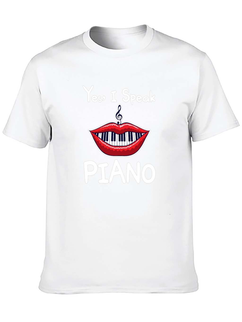 Yes I Speak Piano T-Shirt - Musician Apparel