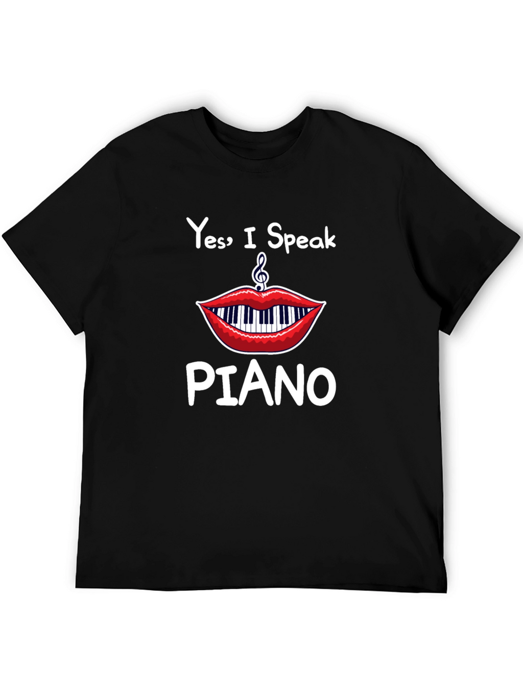 Yes I Speak Piano T-Shirt - Musician Apparel