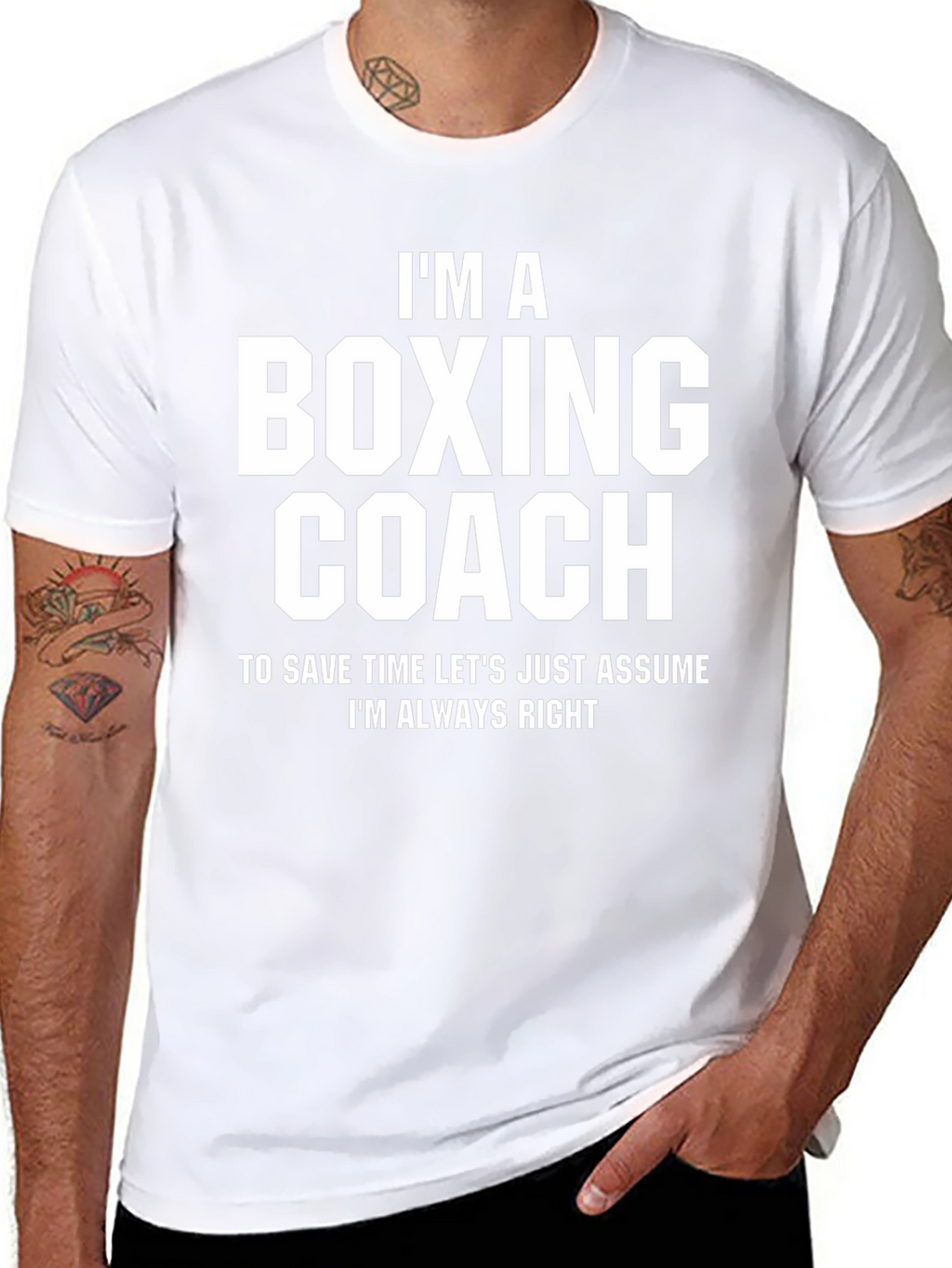 Im a Boxing Coach Funny T-Shirt