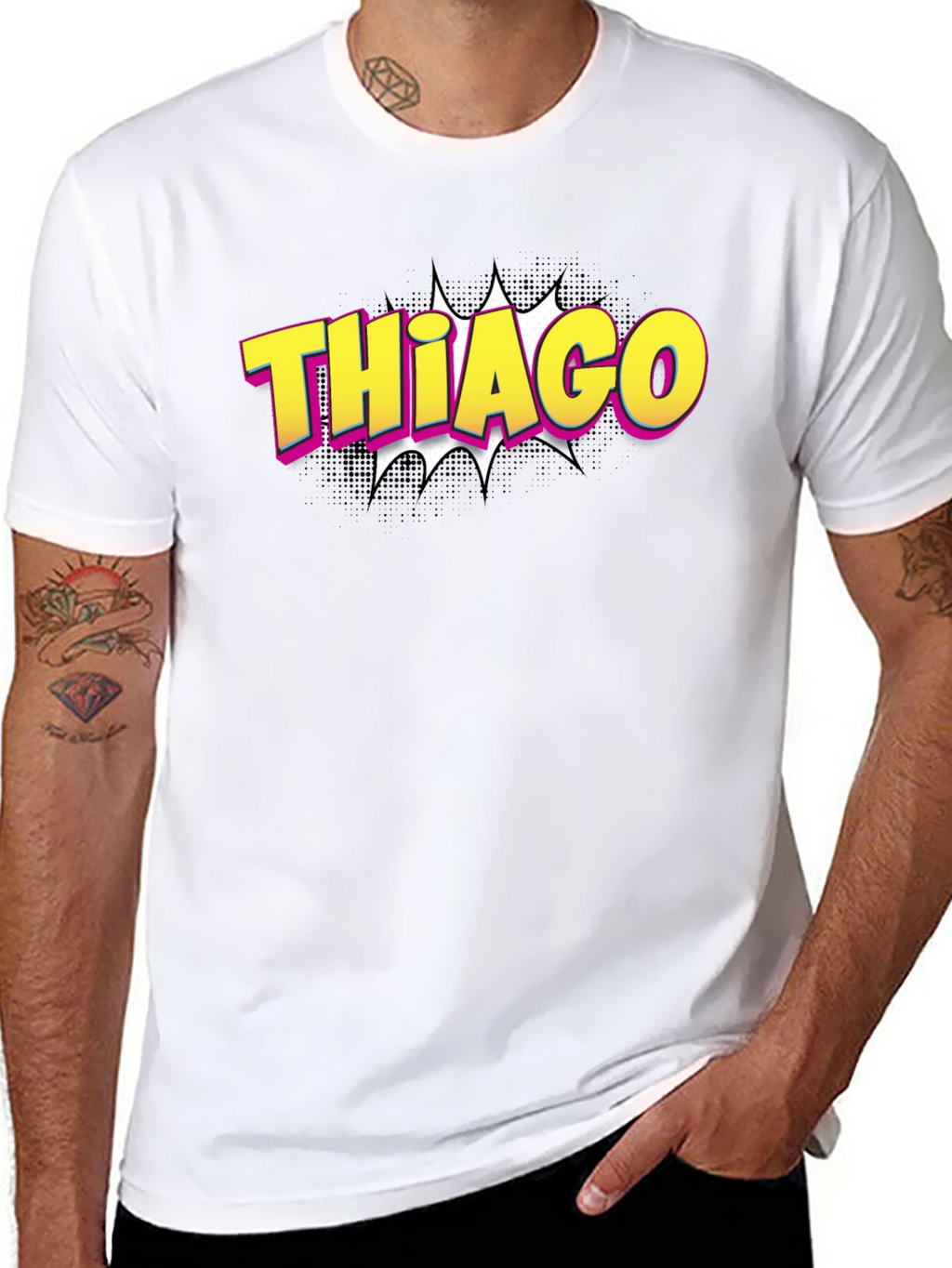 Thiago Comic Style T-Shirt