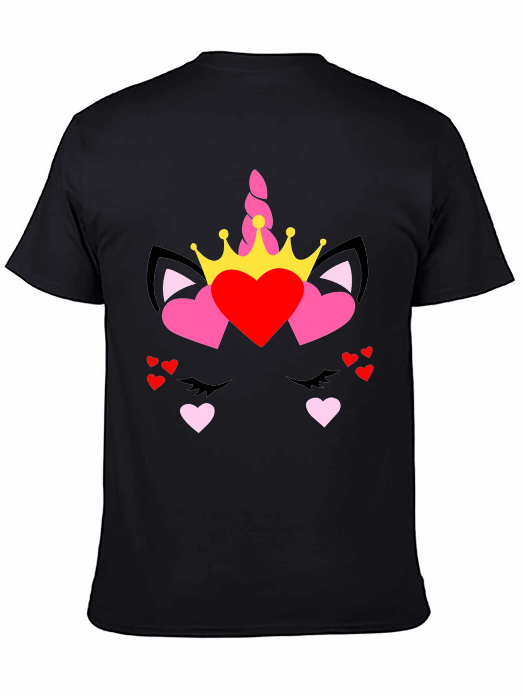Unicorn Heart Valentines T-Shirt
