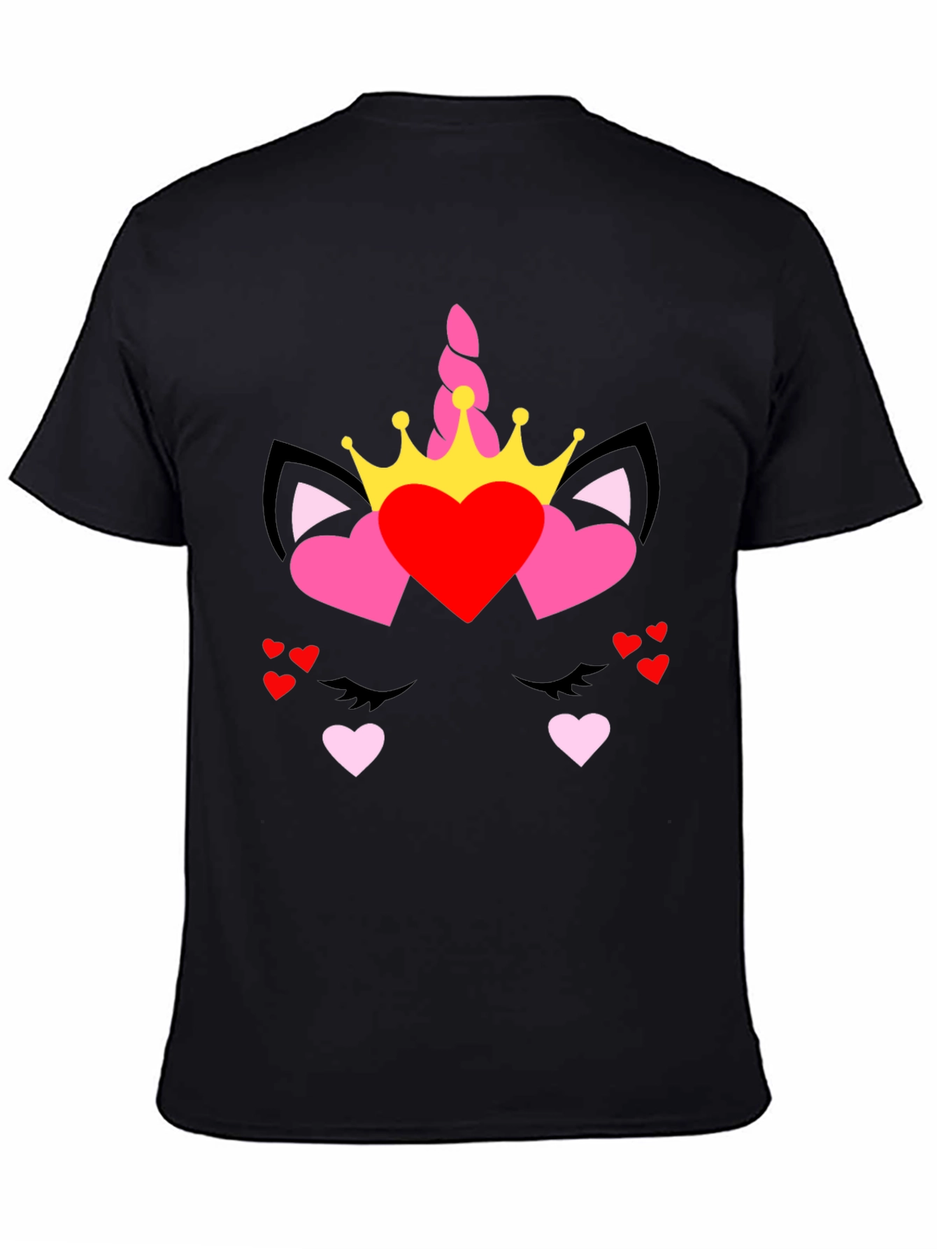 Unicorn Heart Valentines T-Shirt