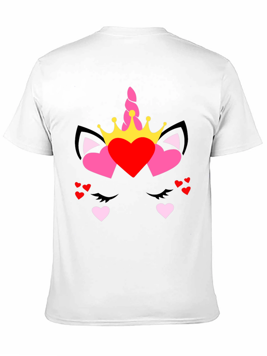 Unicorn Heart Valentines T-Shirt