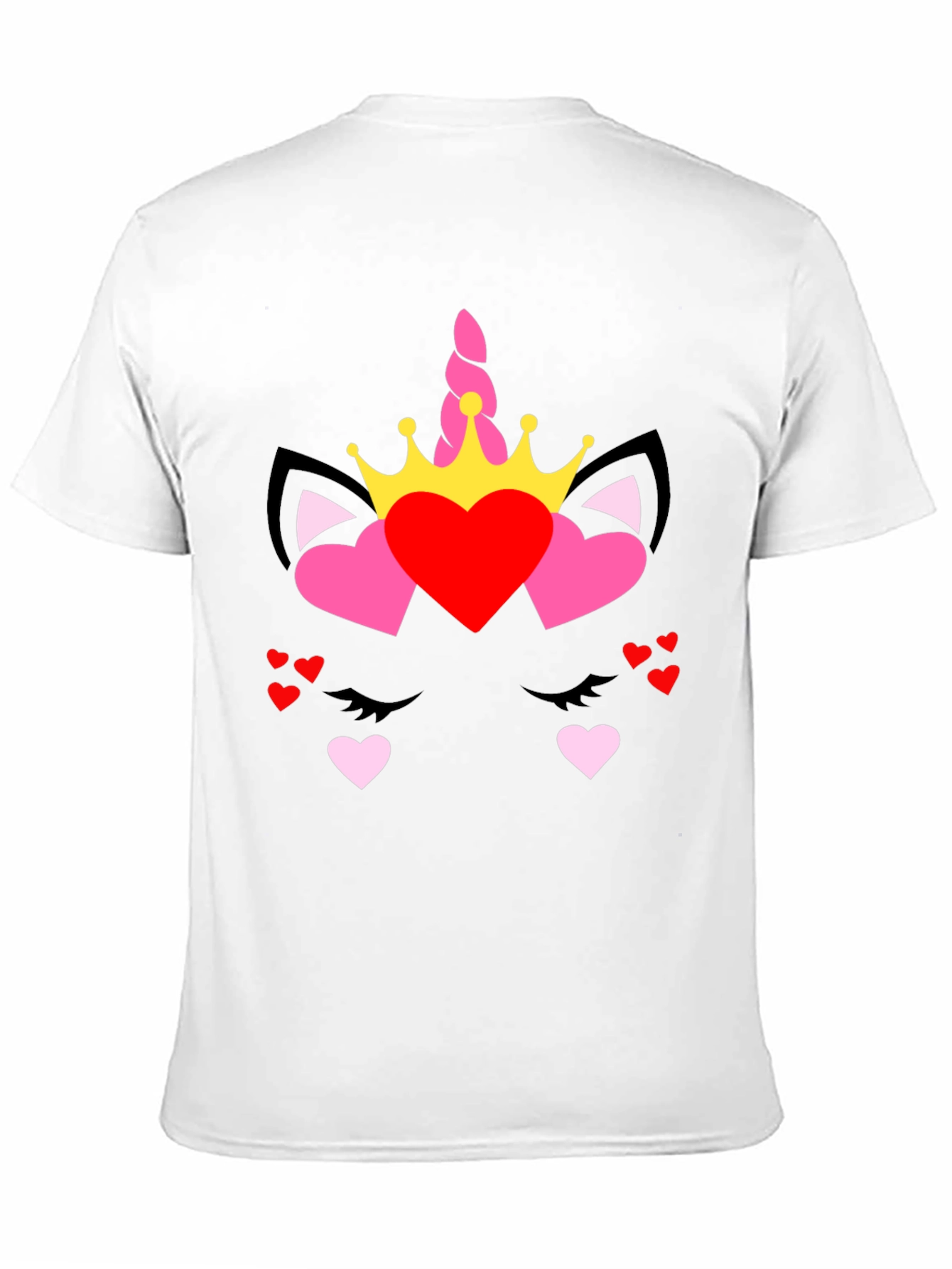 Unicorn Heart Valentines T-Shirt