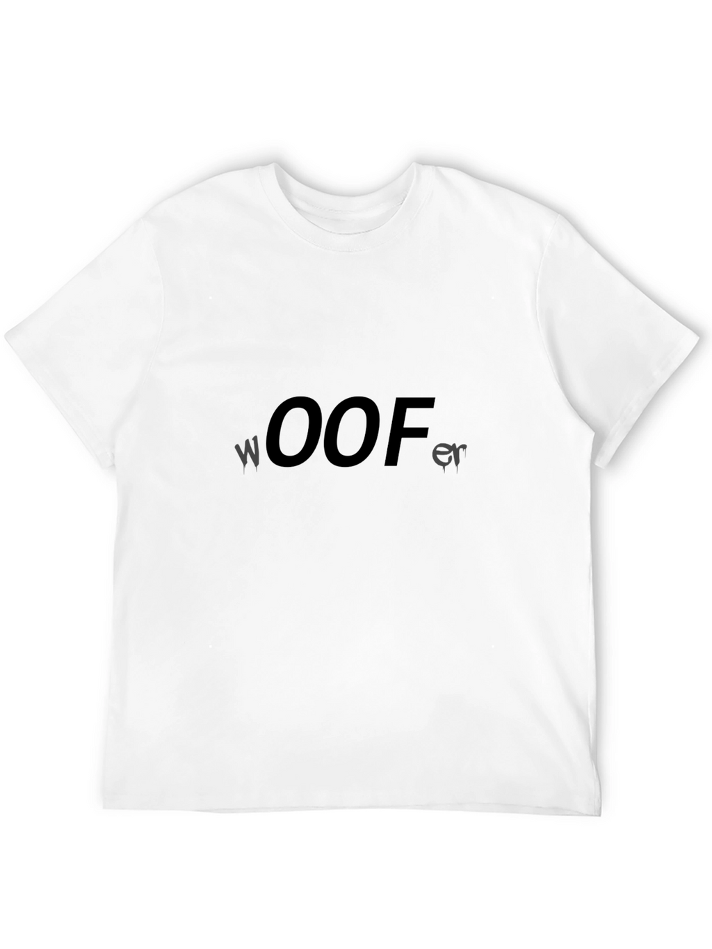 WOOFer Graphic Black T-Shirt