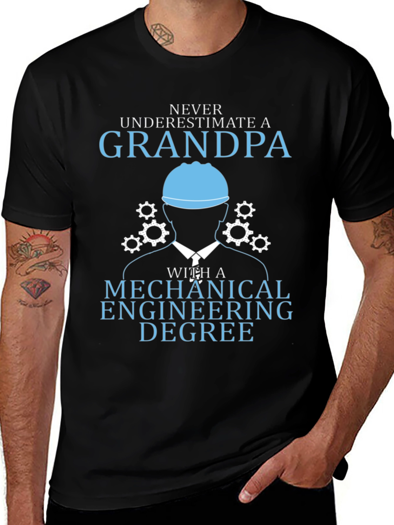Mechanical Engineering Grandpa T-Shirt