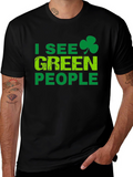 I See Green People Shamrock T-Shirt