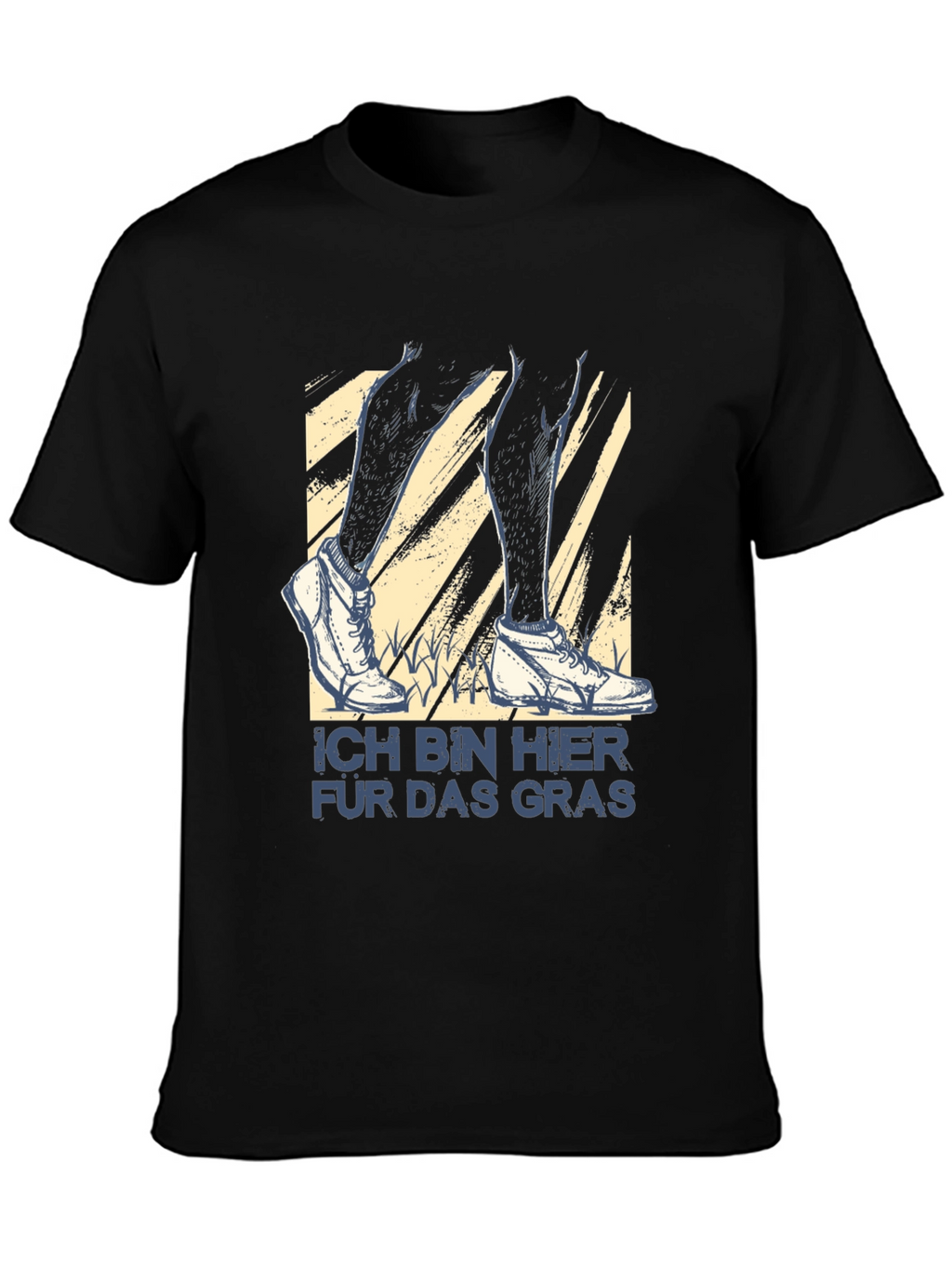 Ich Bin Hier Für Das Gras T-Shirt
