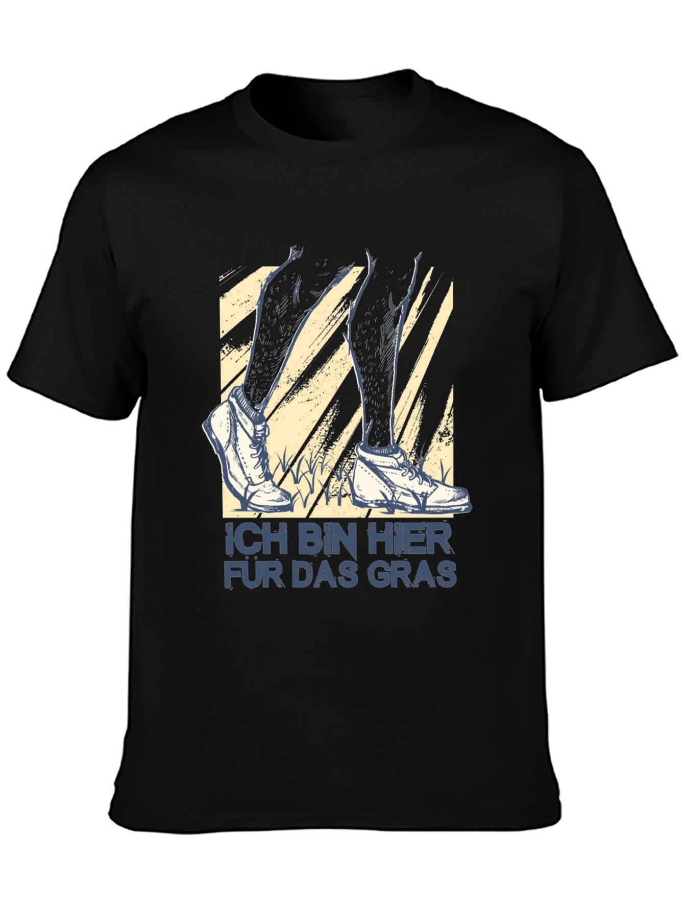 Ich Bin Hier Für Das Gras T-Shirt