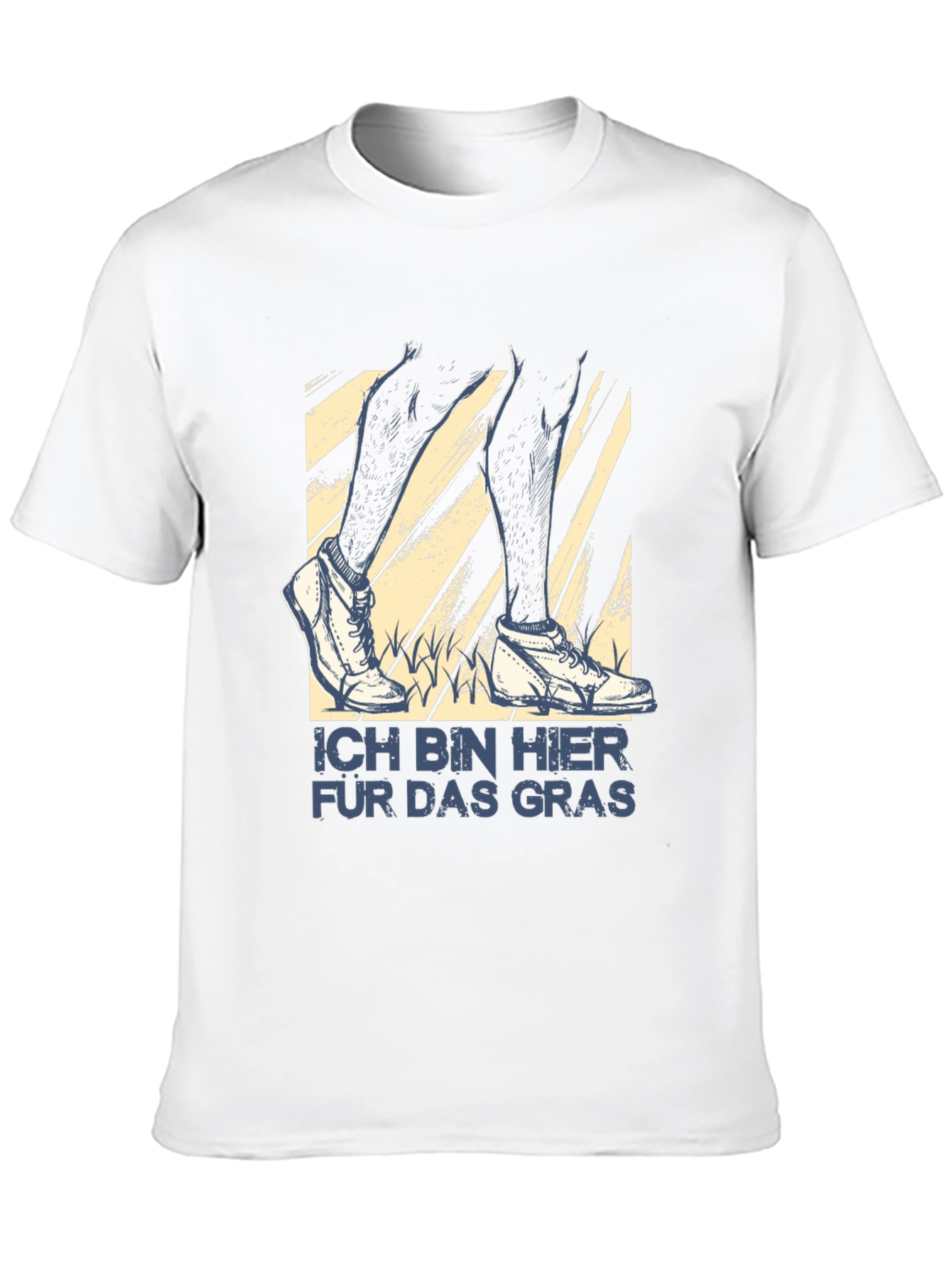 Ich Bin Hier Für Das Gras T-Shirt