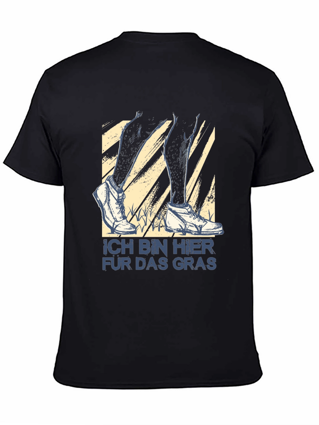 Ich Bin Hier Für Das Gras T-Shirt