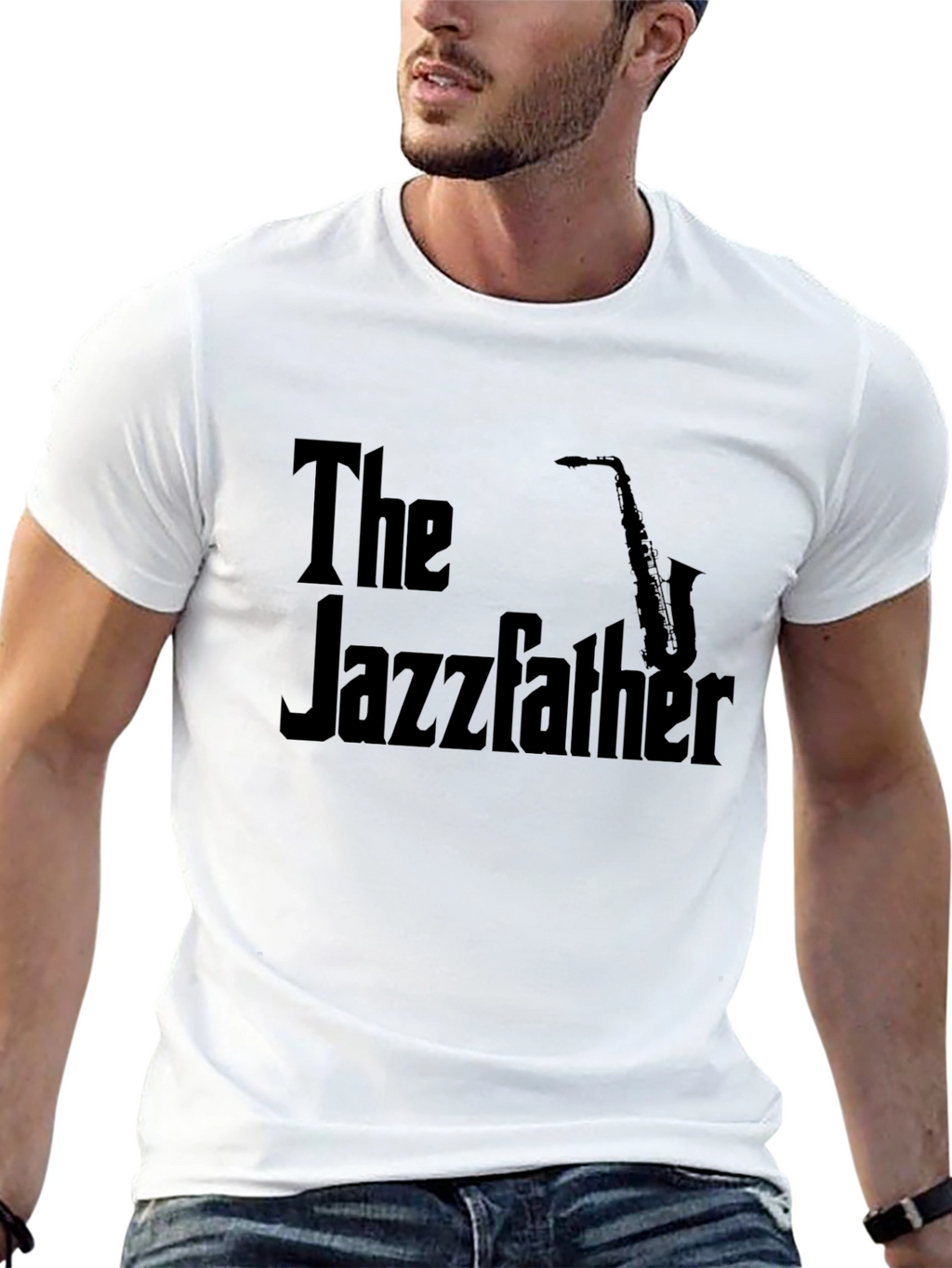 The Jazzfather Black T-Shirt - Music Inspired Tee