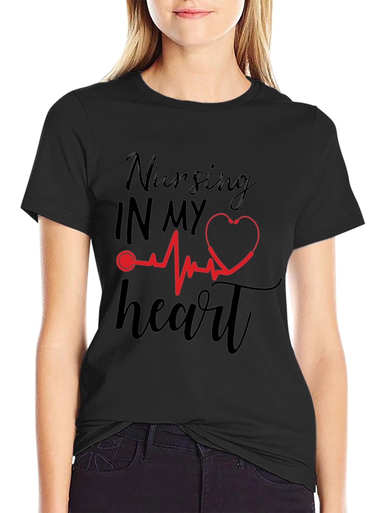 Nursing in My Heart Graphic Tee