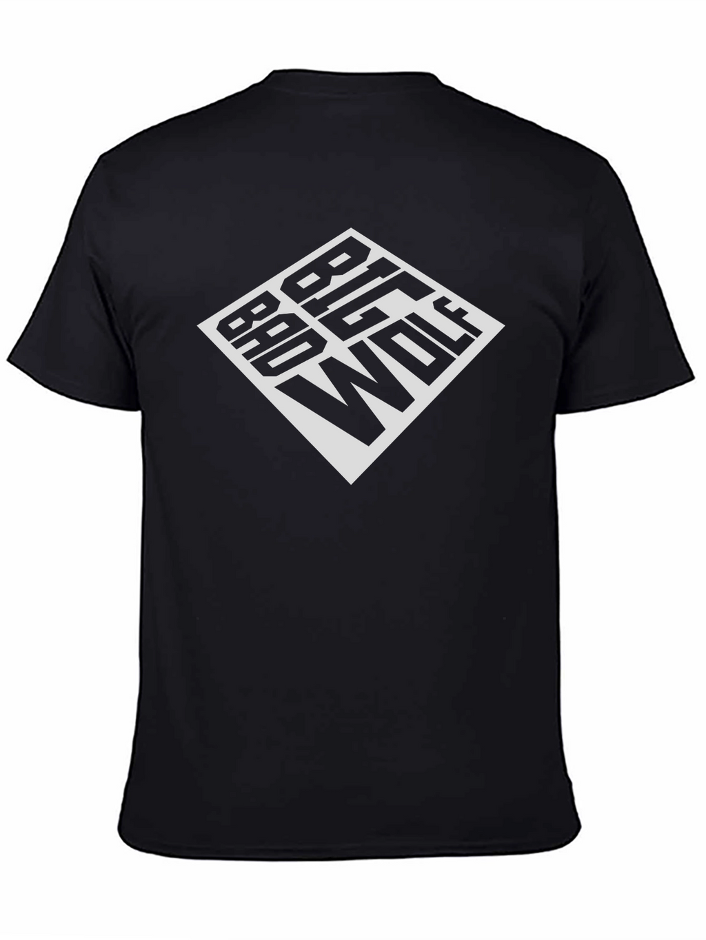 Big Bad Wolf Graphic Tee - Black