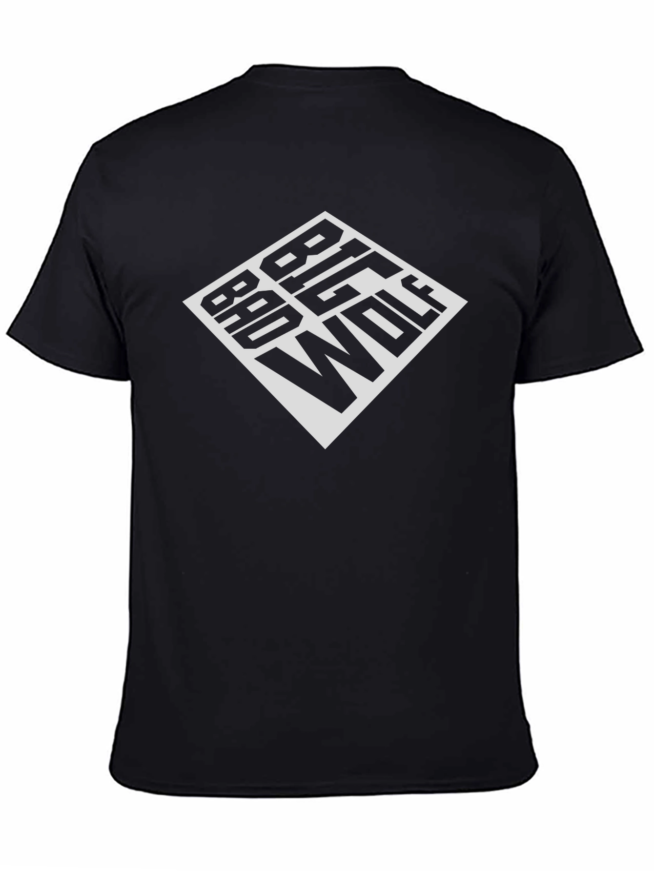 Big Bad Wolf Graphic Tee - Black
