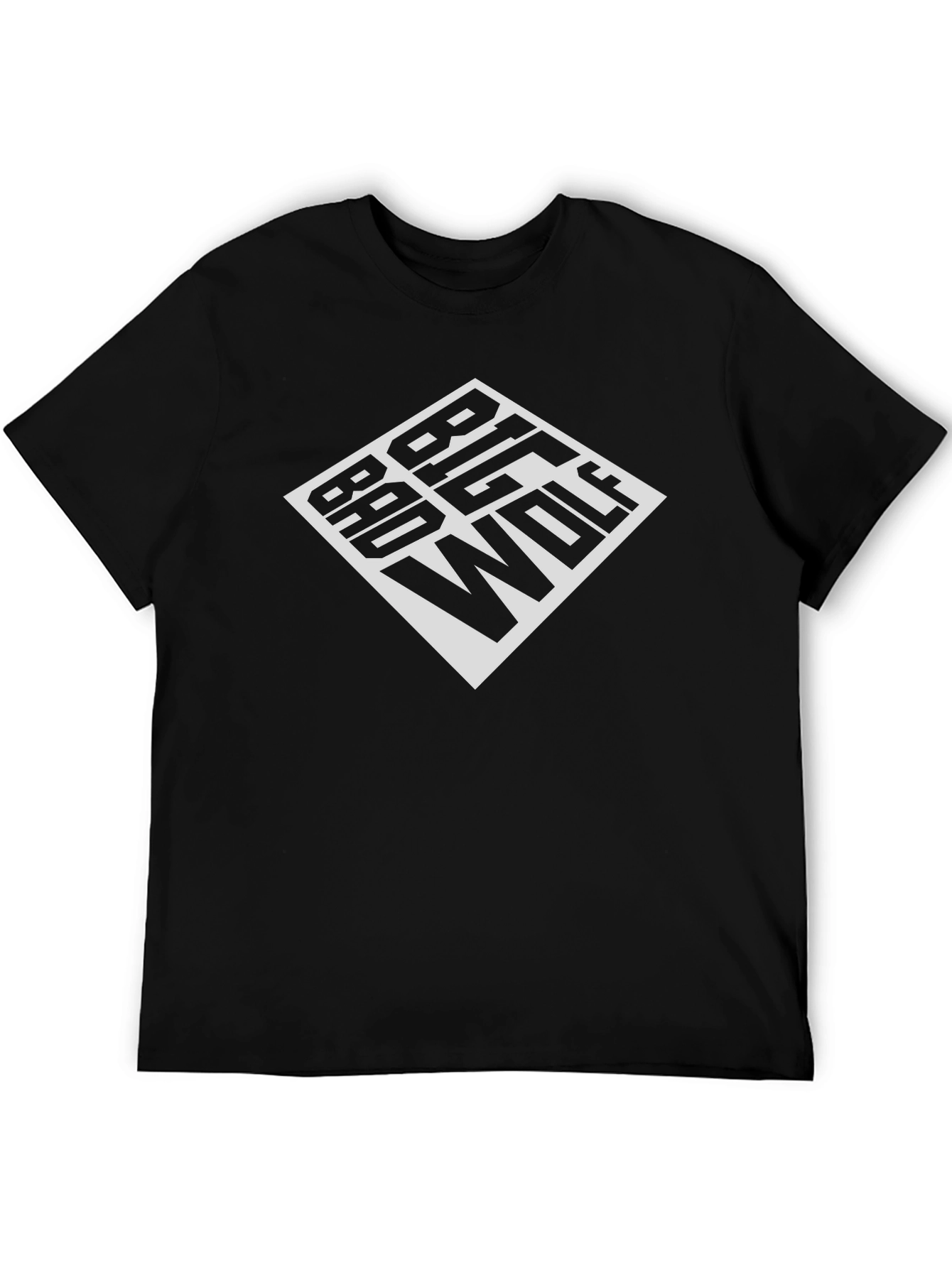 Big Bad Wolf Graphic Tee - Black
