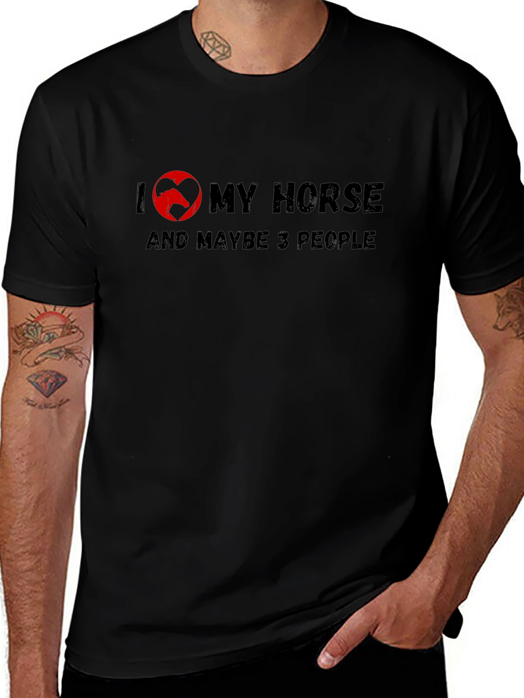 I Love My Horse Graphic Tee