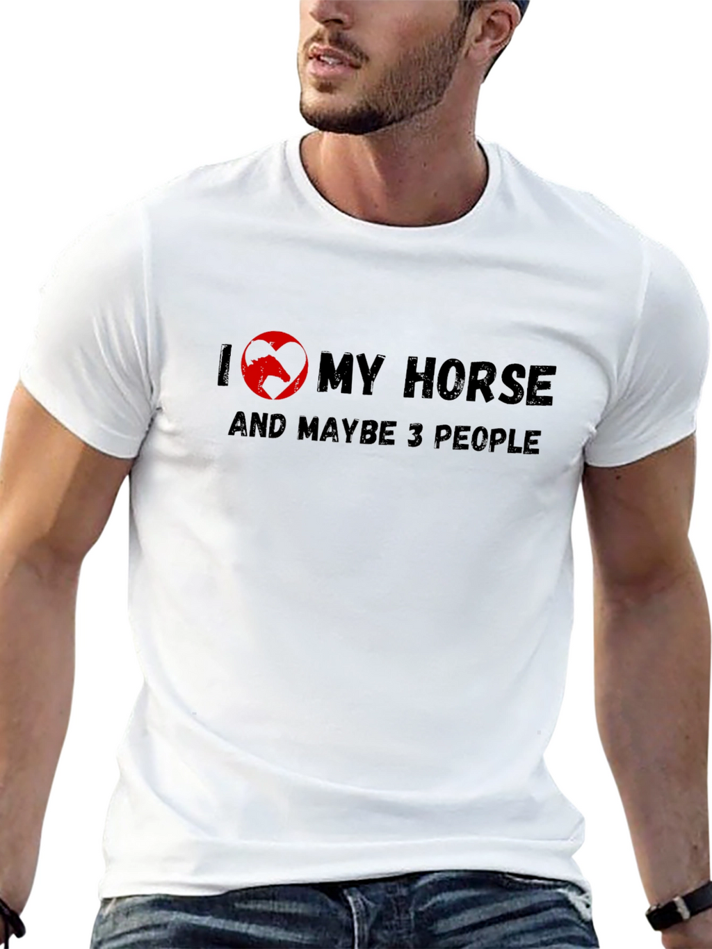 I Love My Horse Graphic Tee