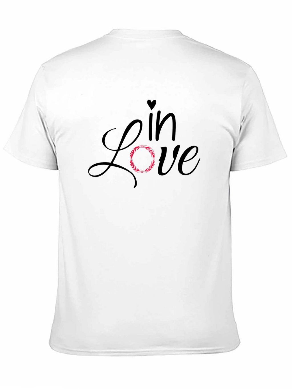 In Love Graphic Tee - Black Unisex Casual Shirt