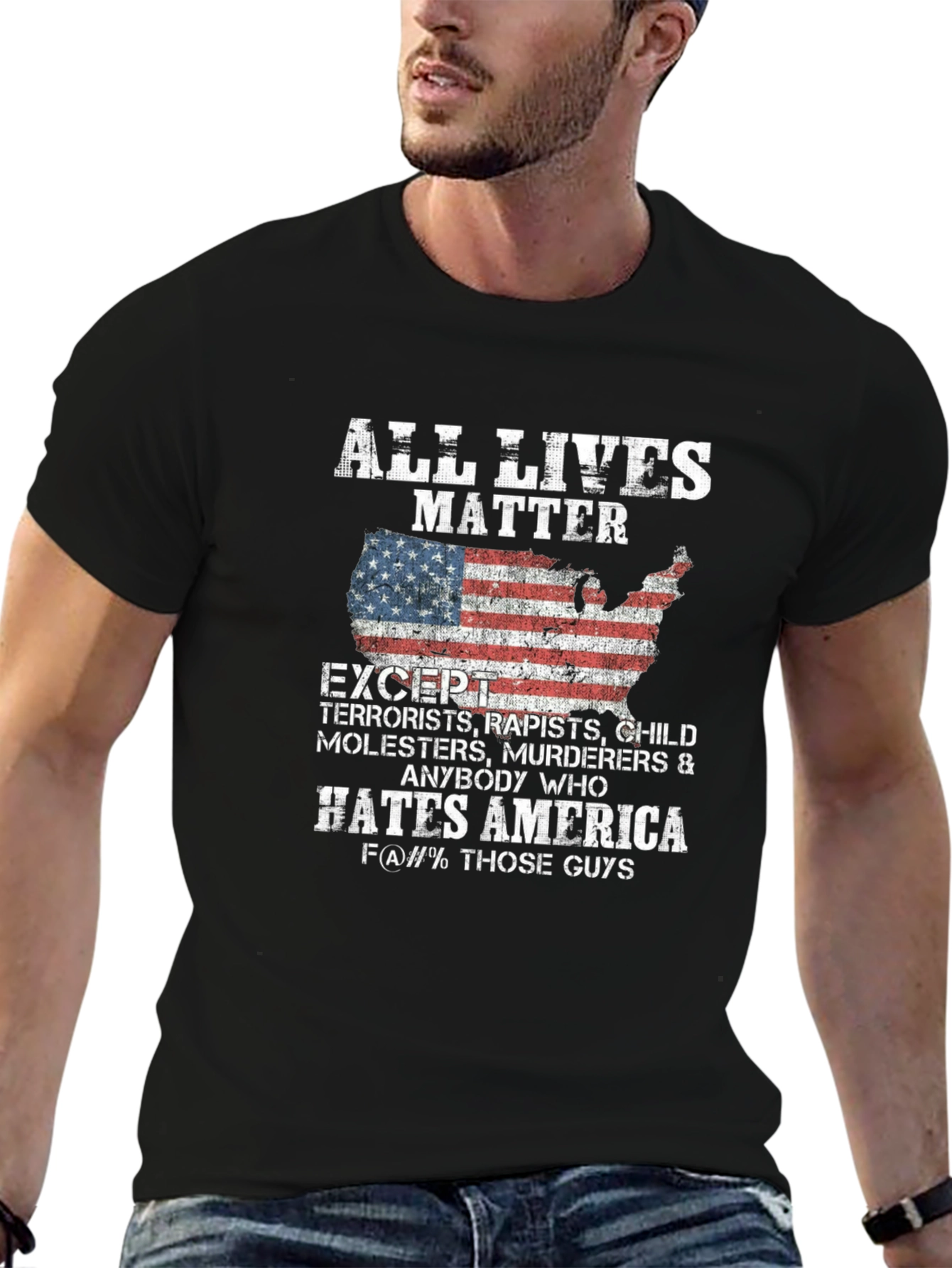 All Lives Matter Graphic T-Shirt