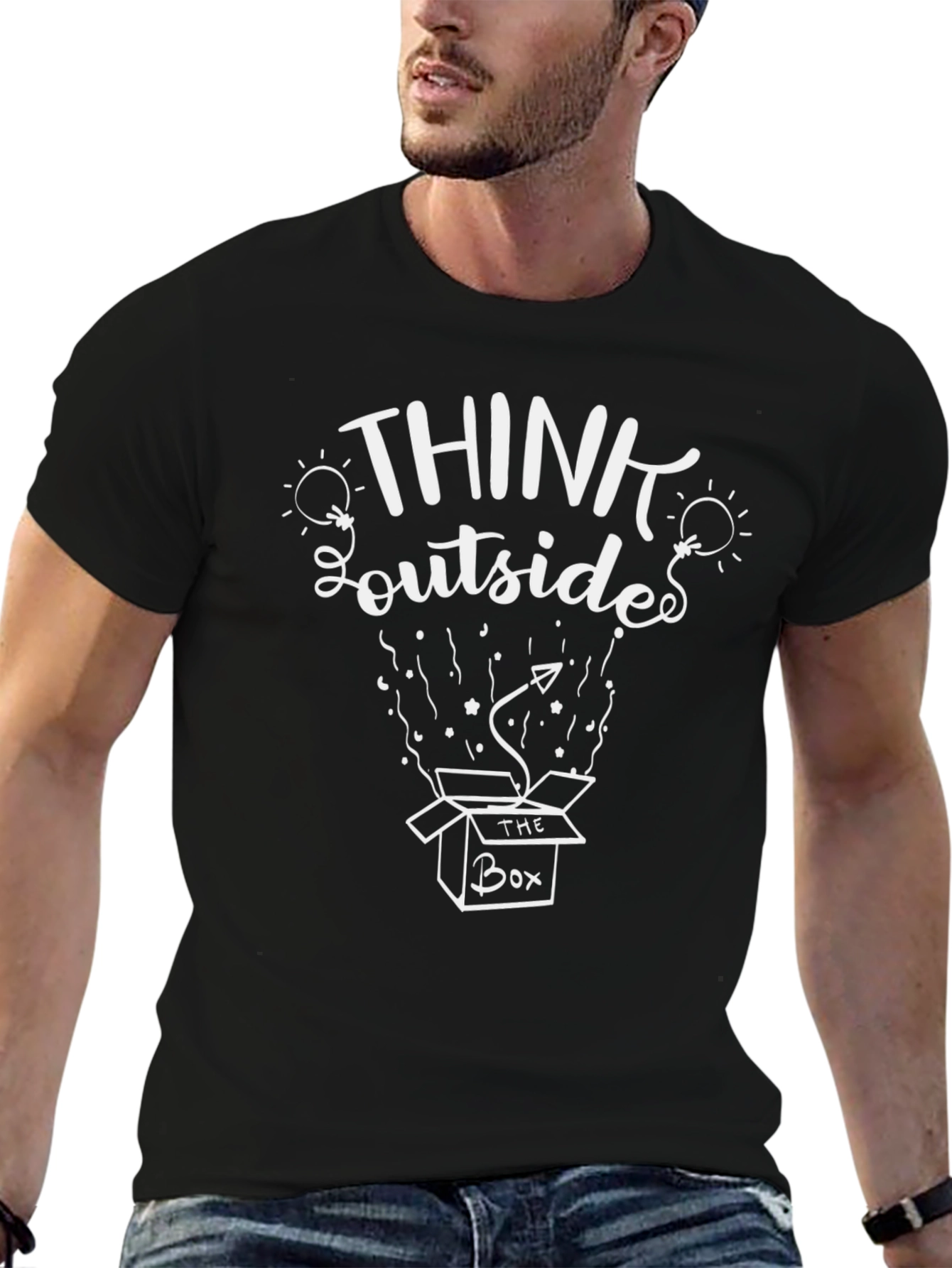 Think Outside The Box Graphic Tee