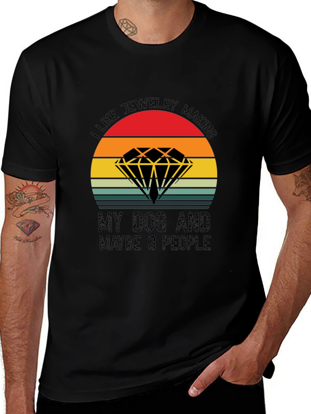 Jewelry Making Dog Lover T-Shirt