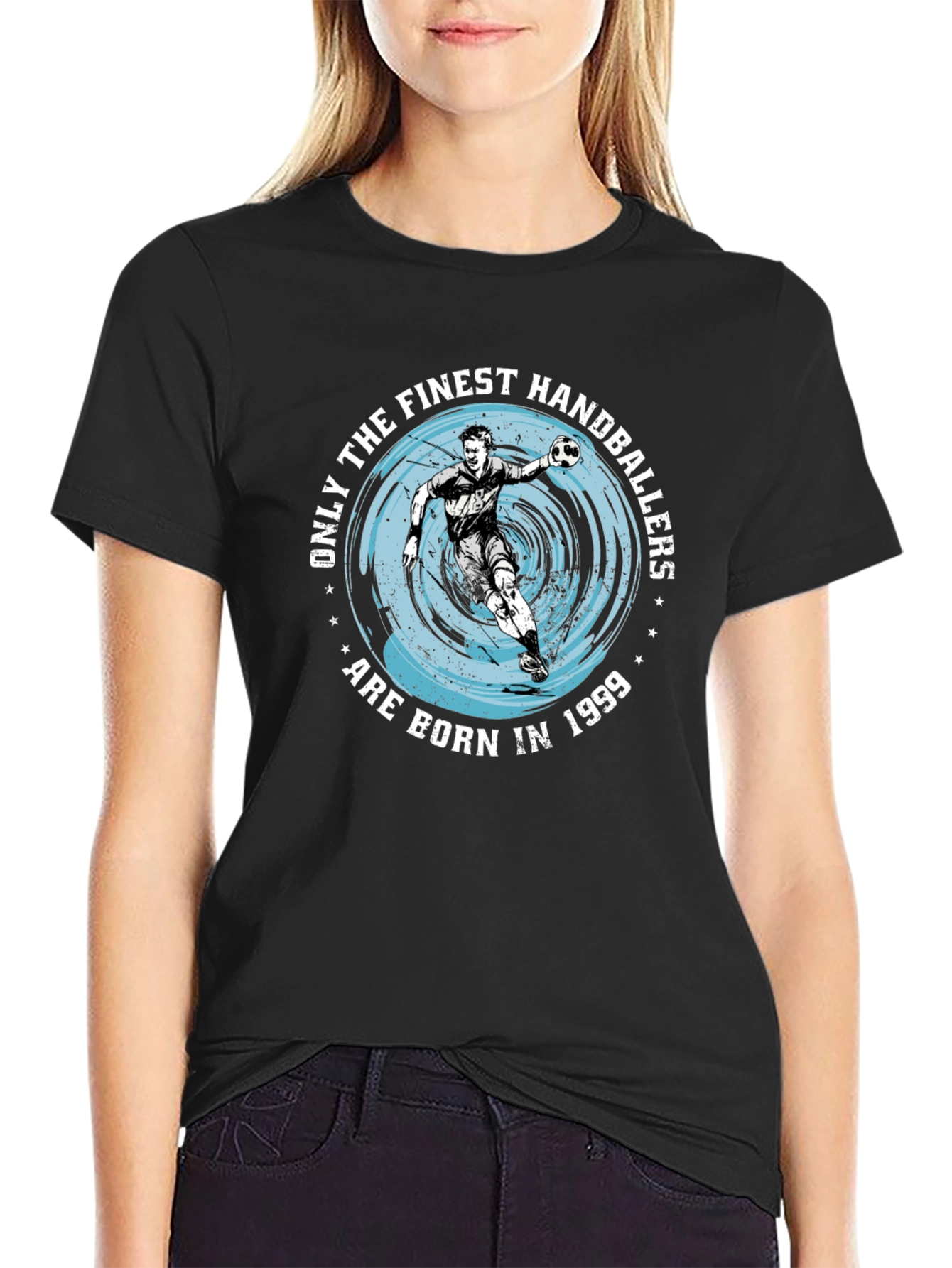 Finest Handballers 1999 Black T-Shirt