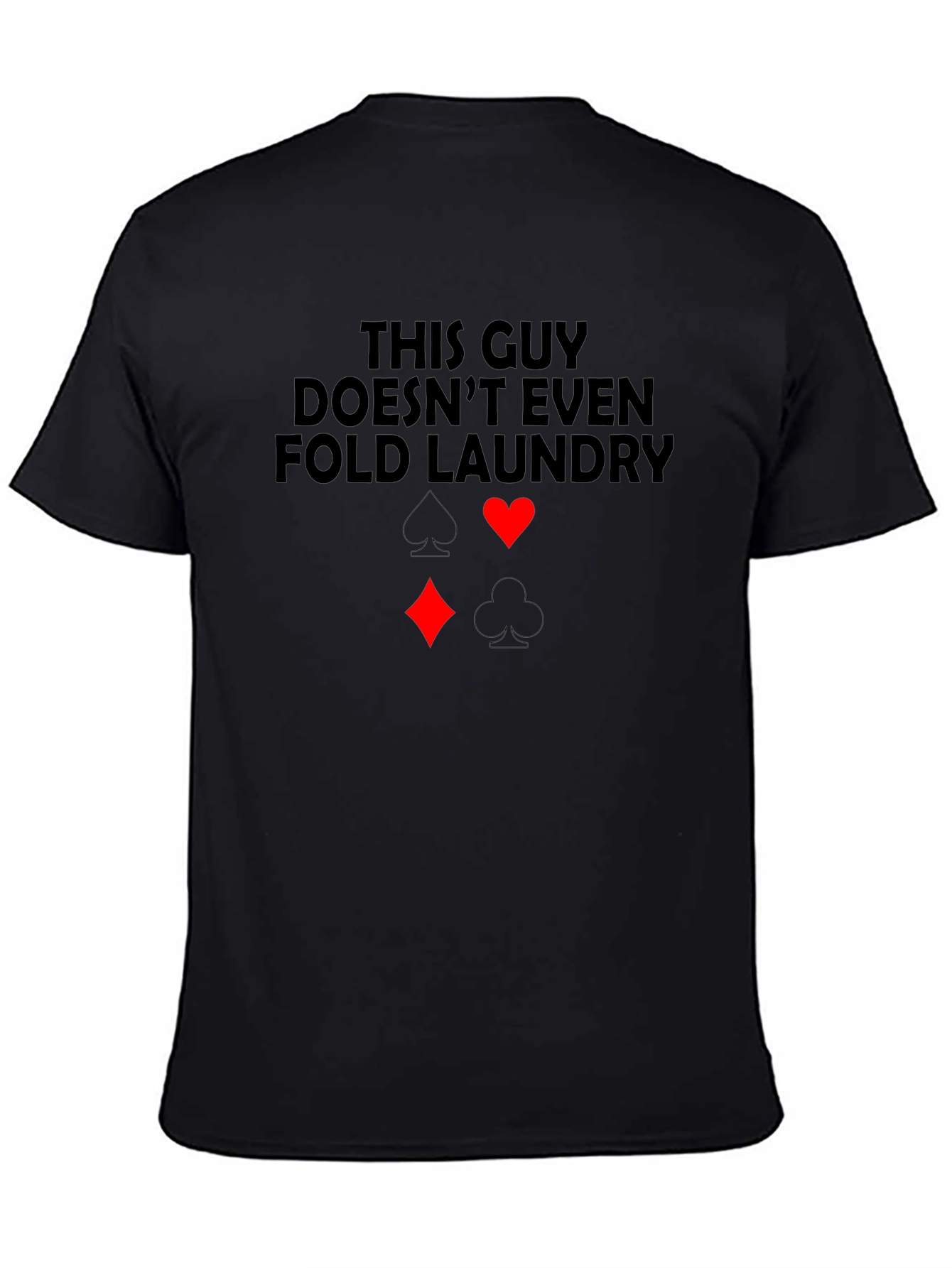 Funny Poker Themed Graphic Tee