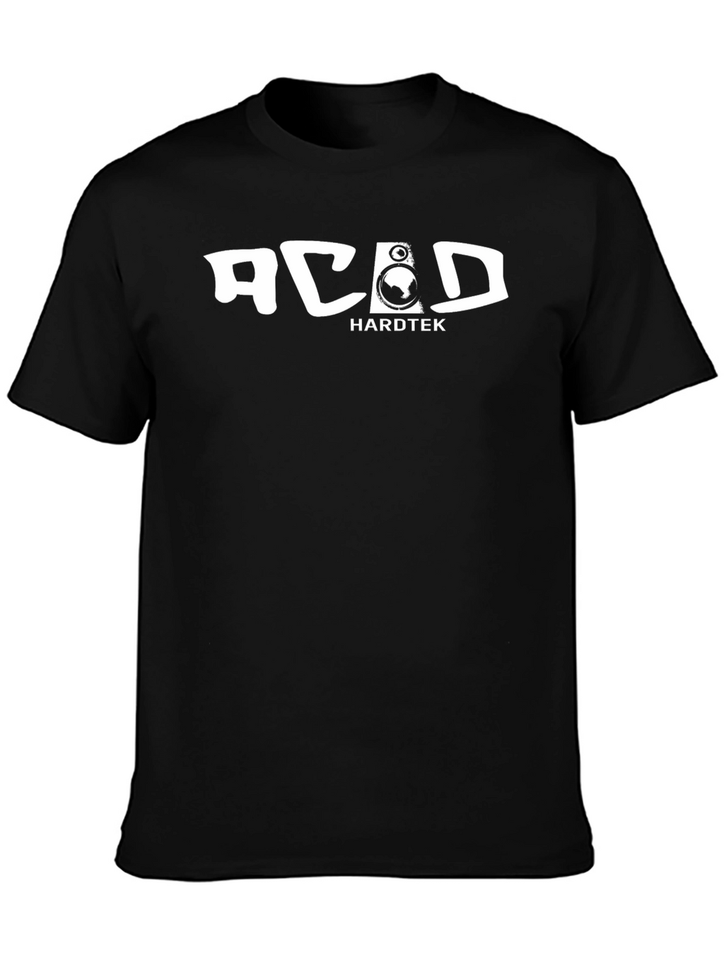 Acid Hardtek Black Graphic Tee