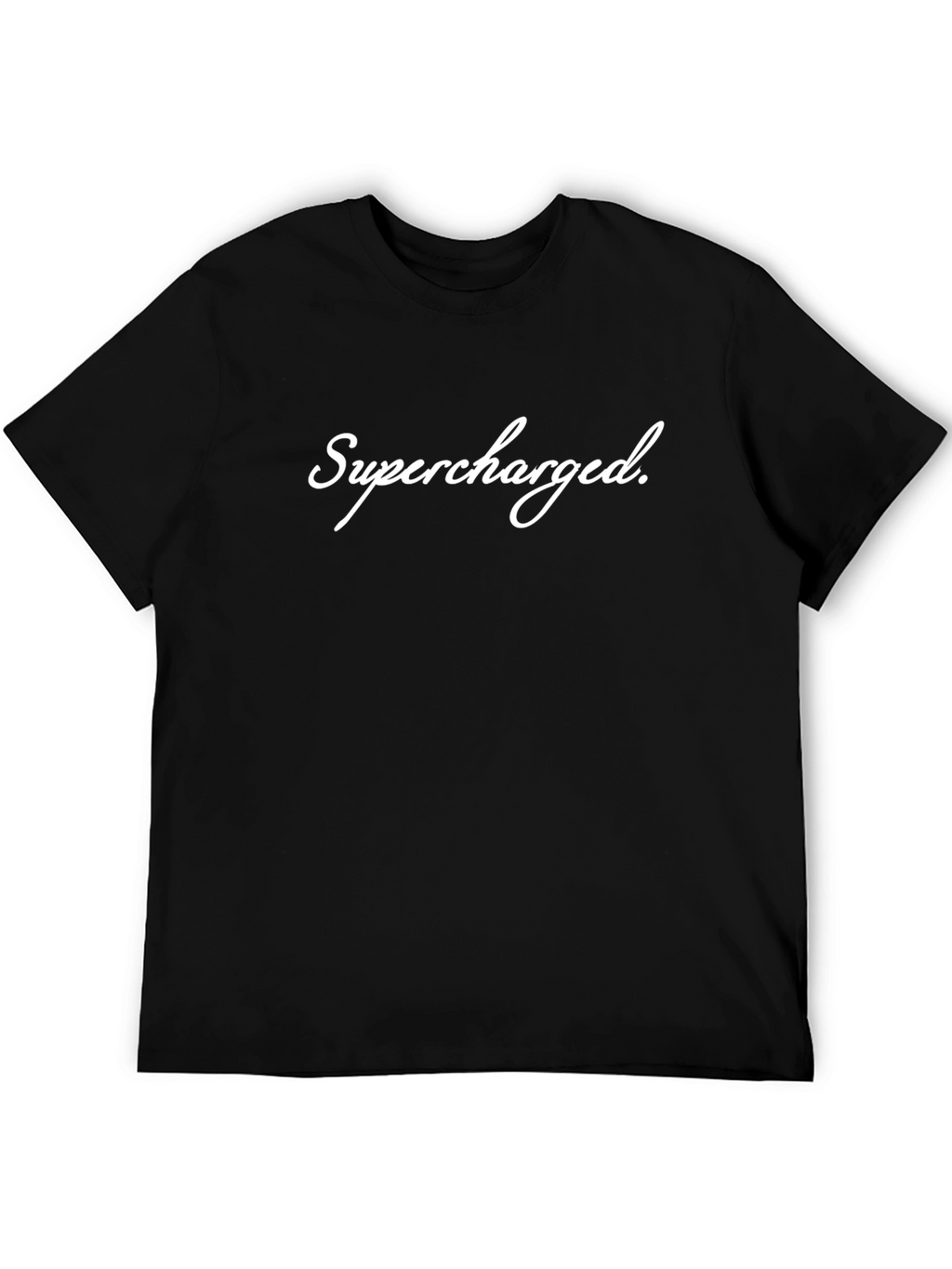 Supercharged Black T-Shirt - Classic Fit