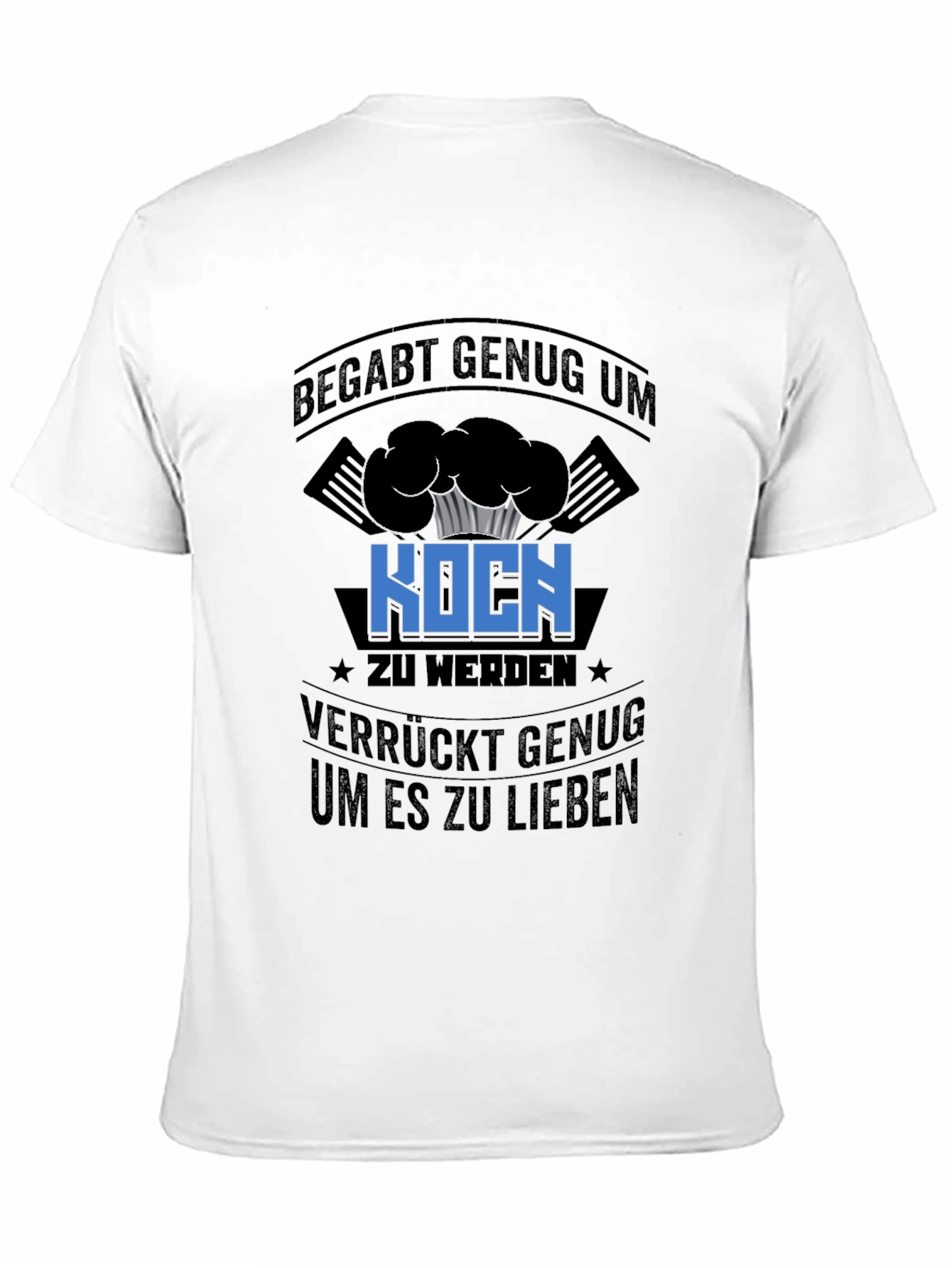 Funny Cook T-Shirt - Talented and Crazy Chef