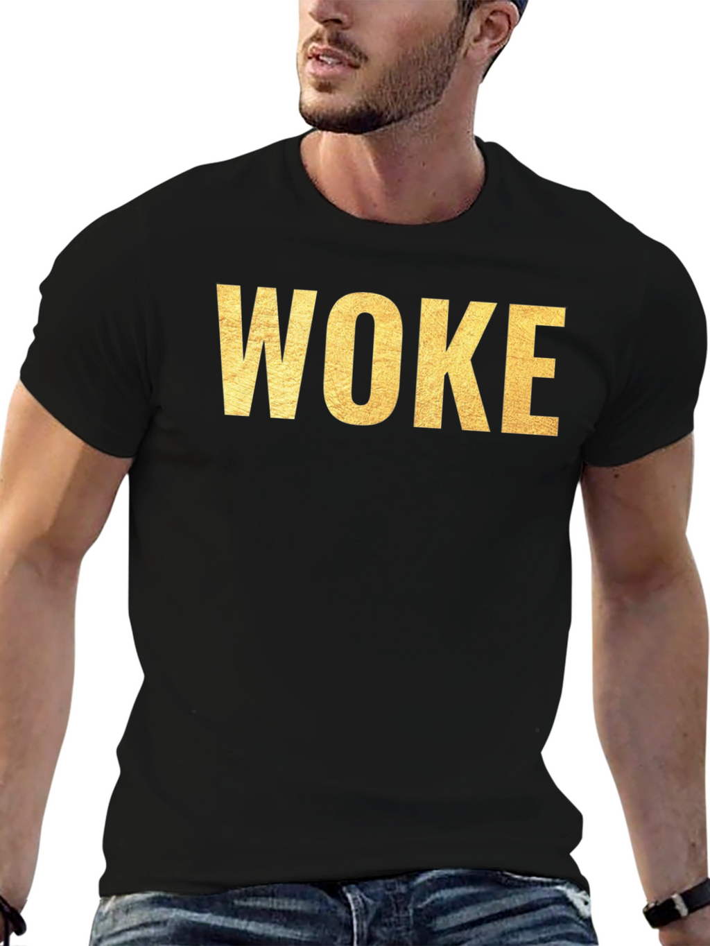 Woke Graphic Tee - Stylish Statement Shirt