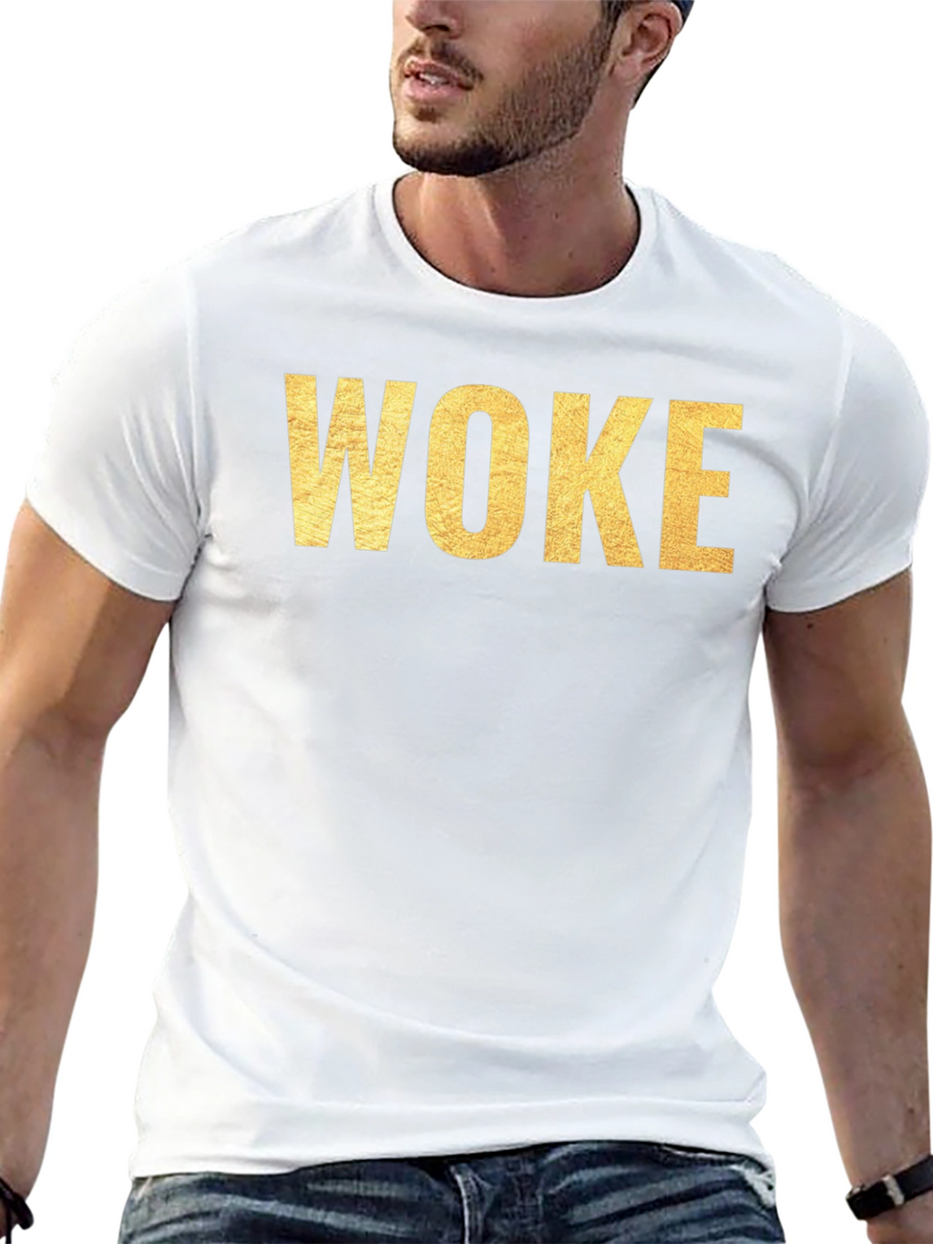 Woke Graphic Tee - Stylish Statement Shirt