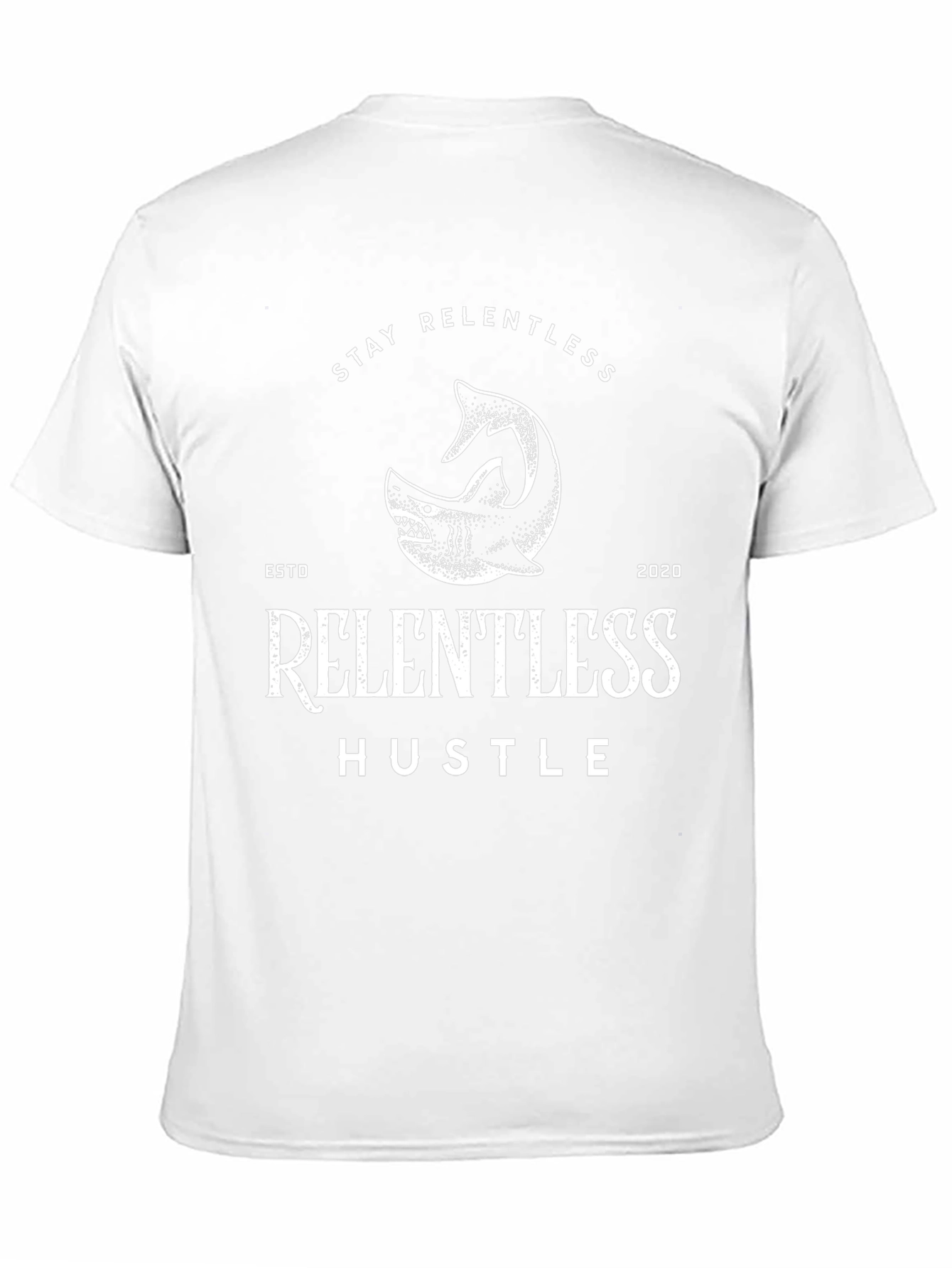 Relentless Hustle Black Graphic T-Shirt