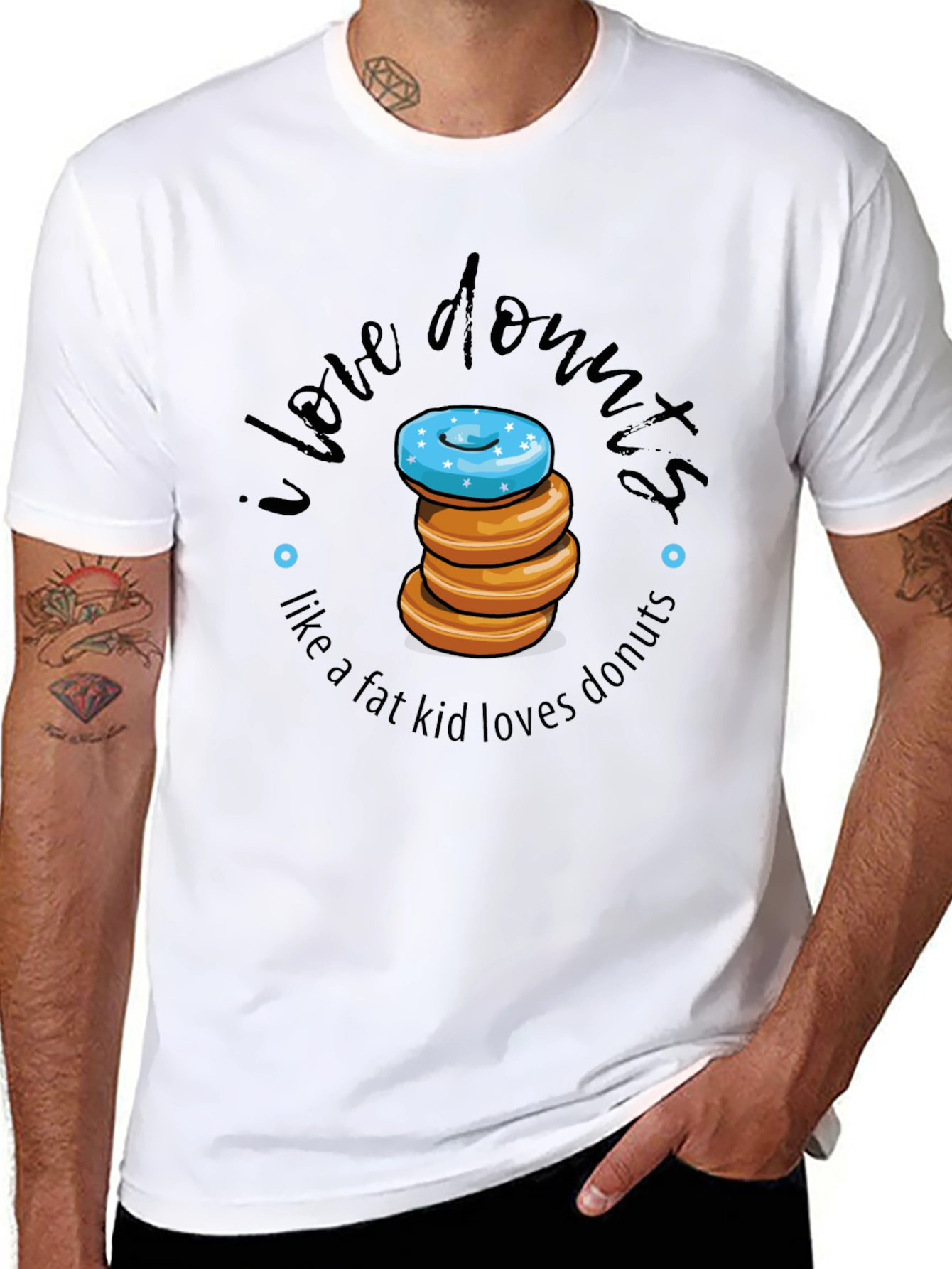 I Love Donuts T-Shirt
