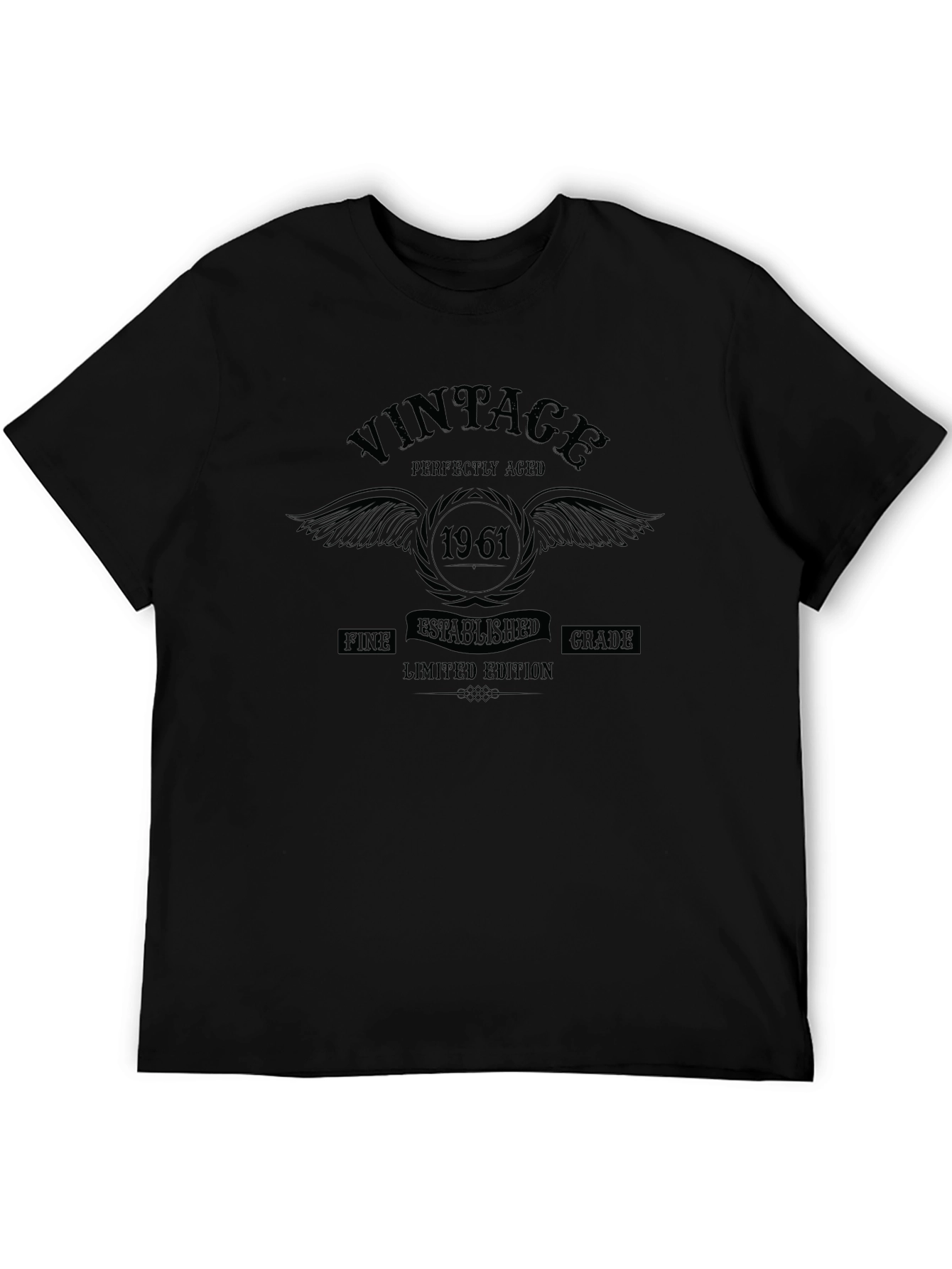Vintage 1961 Limited Edition Black T-Shirt