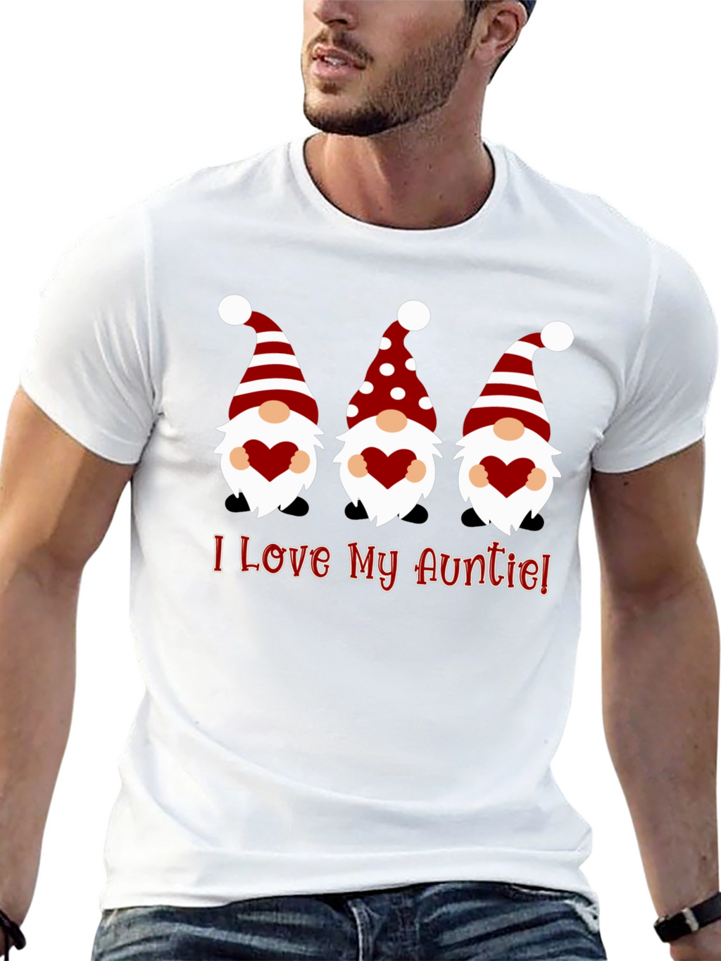 I Love My Auntie Gnome T-Shirt
