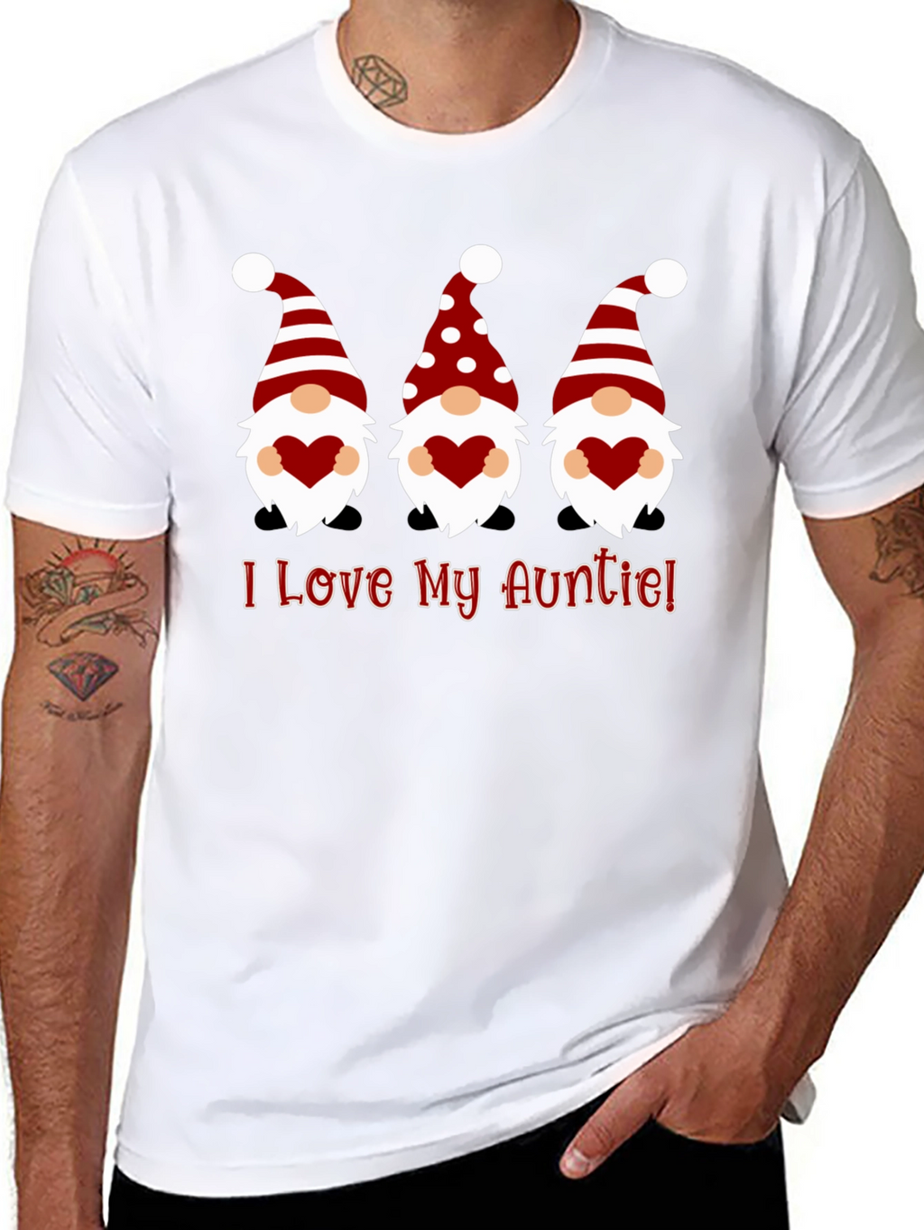 I Love My Auntie Gnome T-Shirt