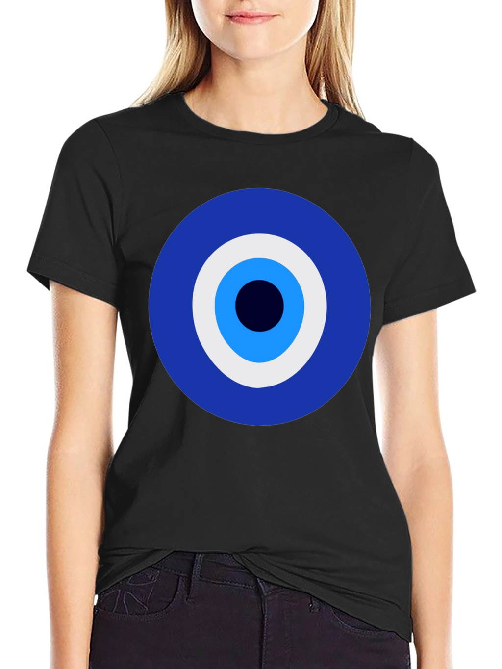 Evil Eye Graphic Tee - Protection & Style