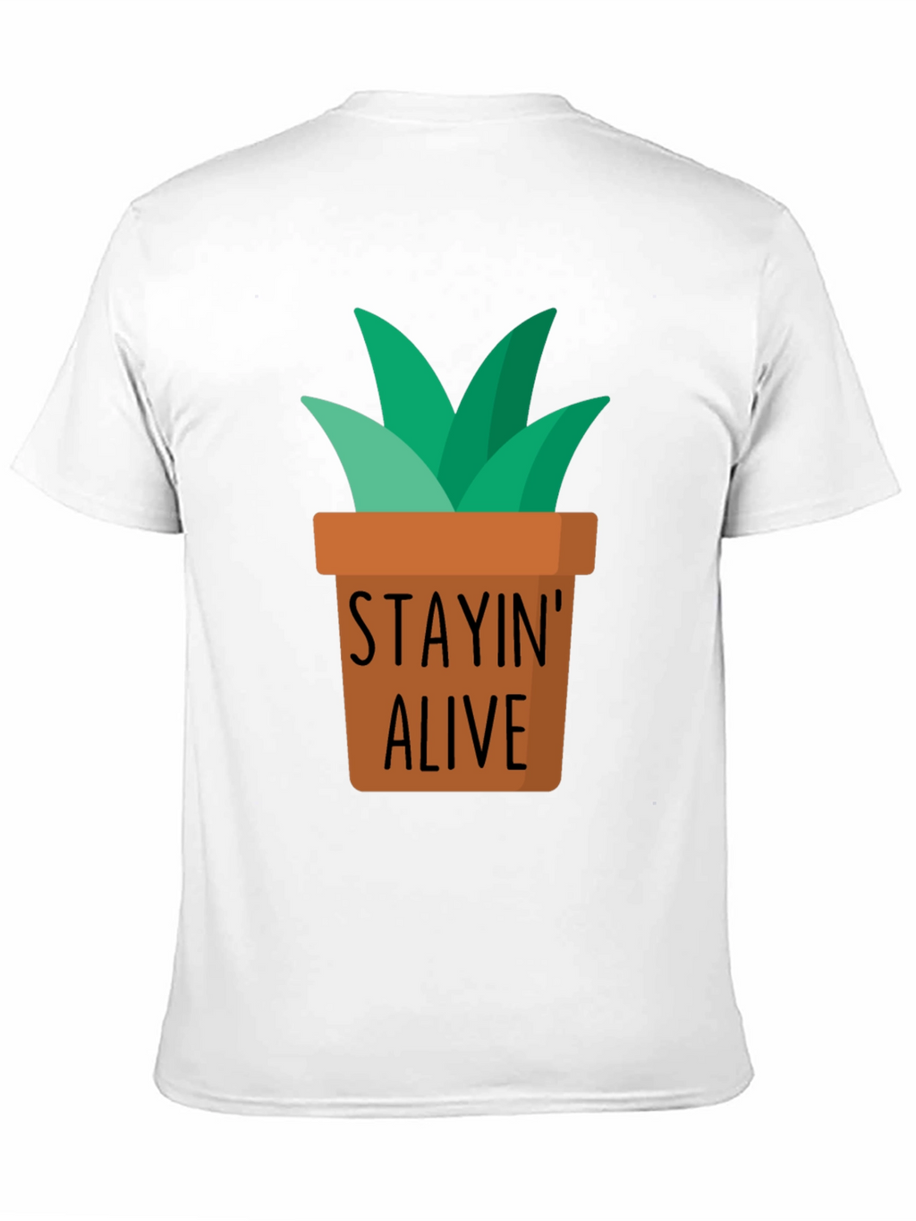 Stayin Alive Plant Graphic T-Shirt