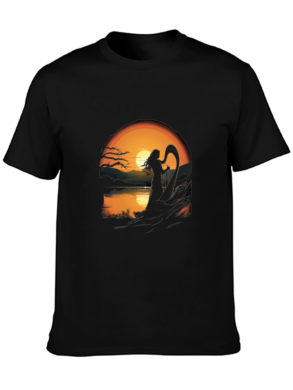 Sunset Harpist T-Shirt