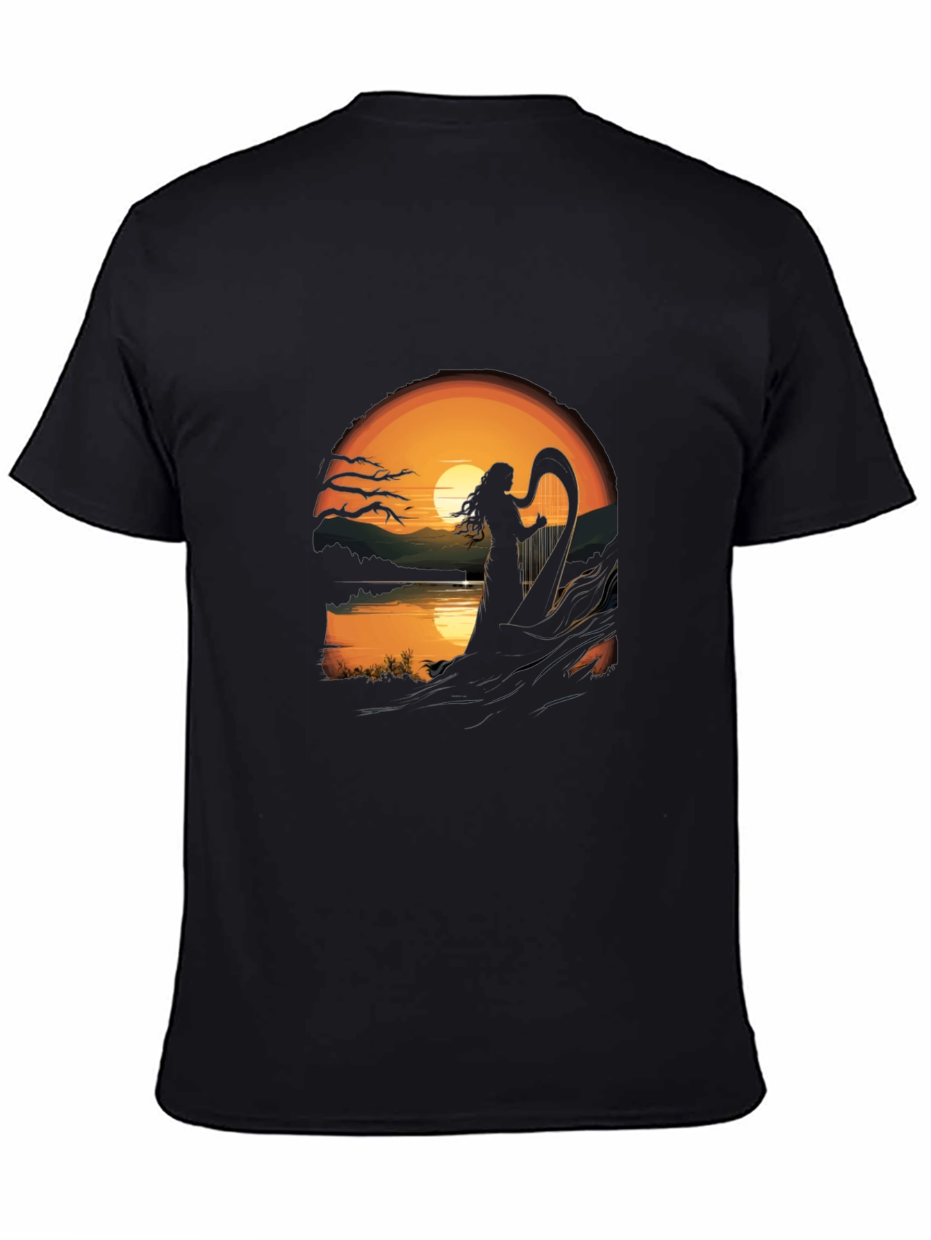 Sunset Harpist T-Shirt